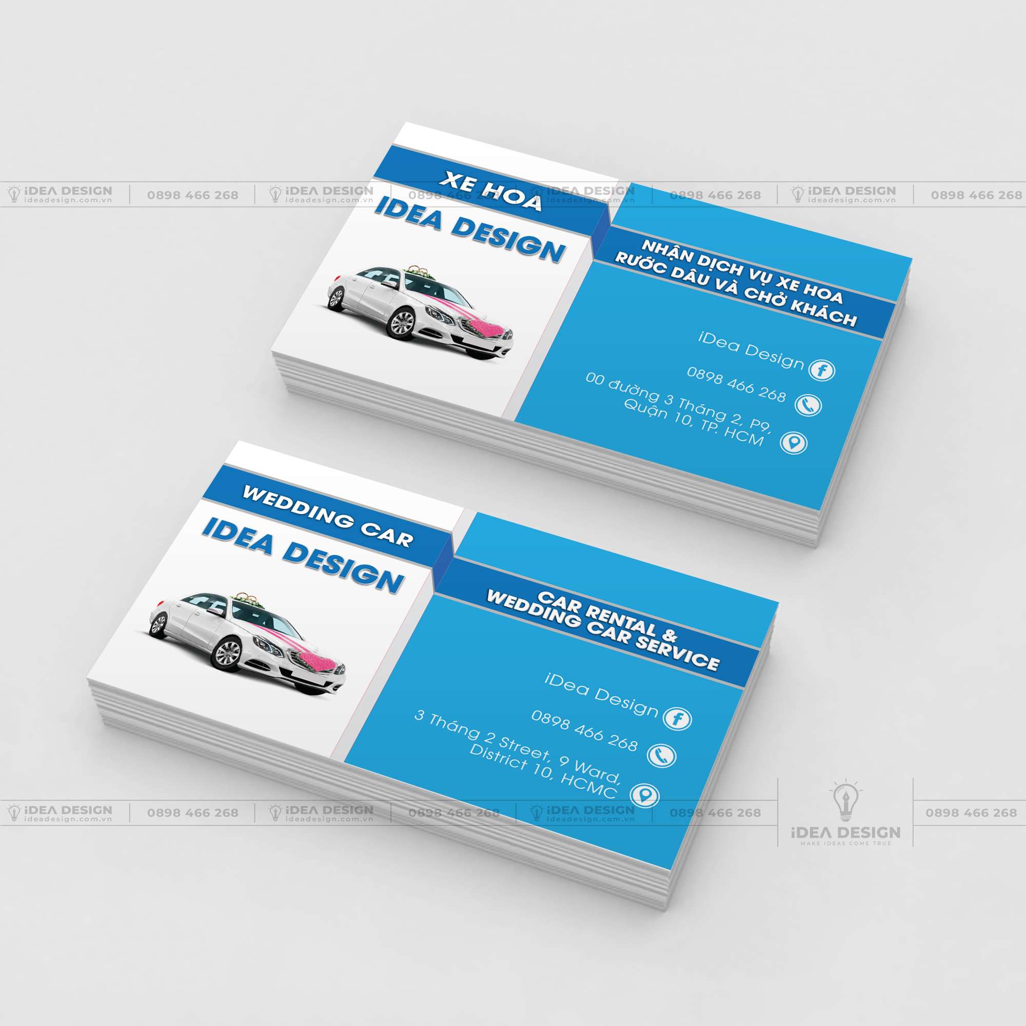 Card Visit Xe Hoa - Cho Thuê Xe Cưới 01