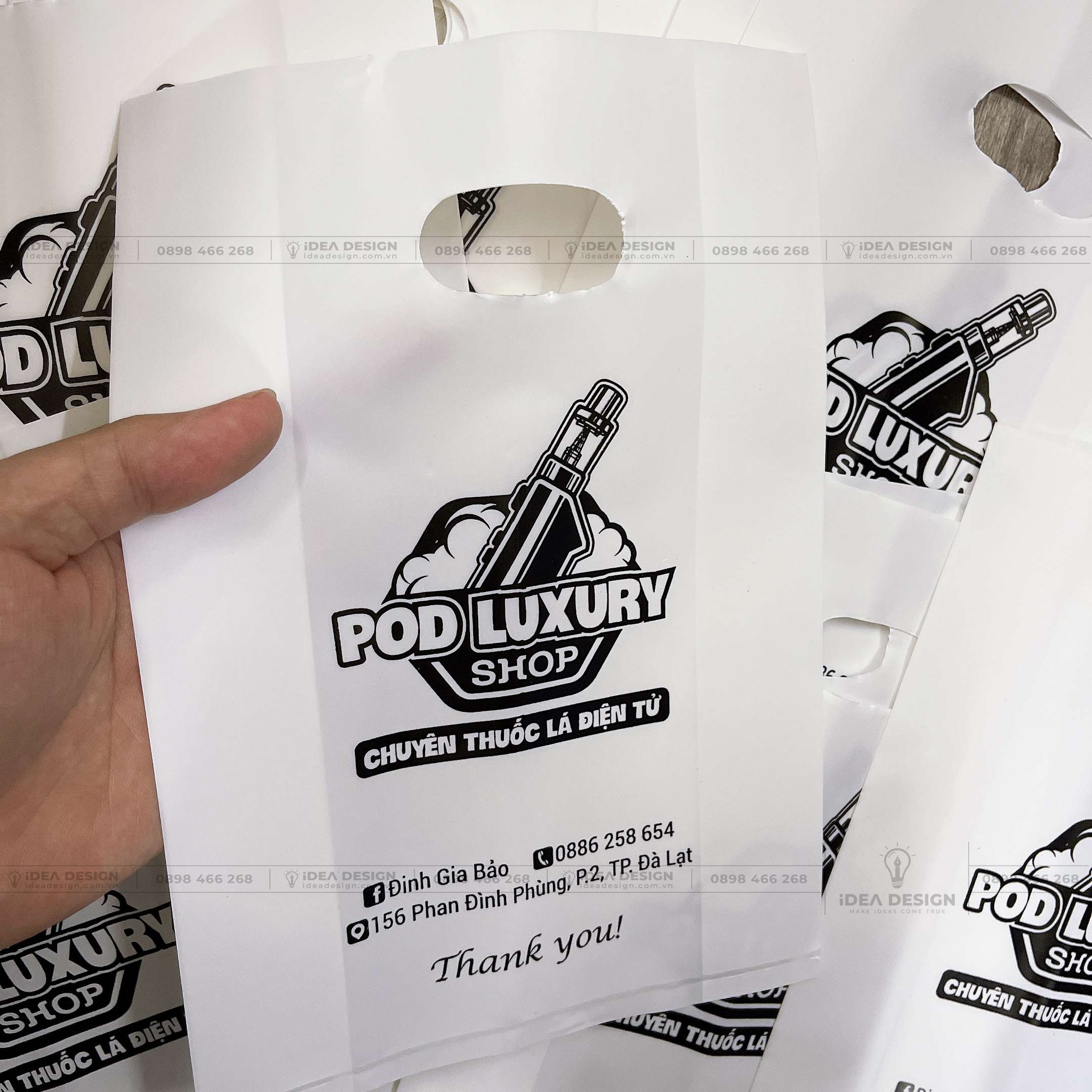Bao Nilon, Túi Nilon Dành Cho Shop Mỹ Phẩm SHYNH BEAUTY - SWhite 13