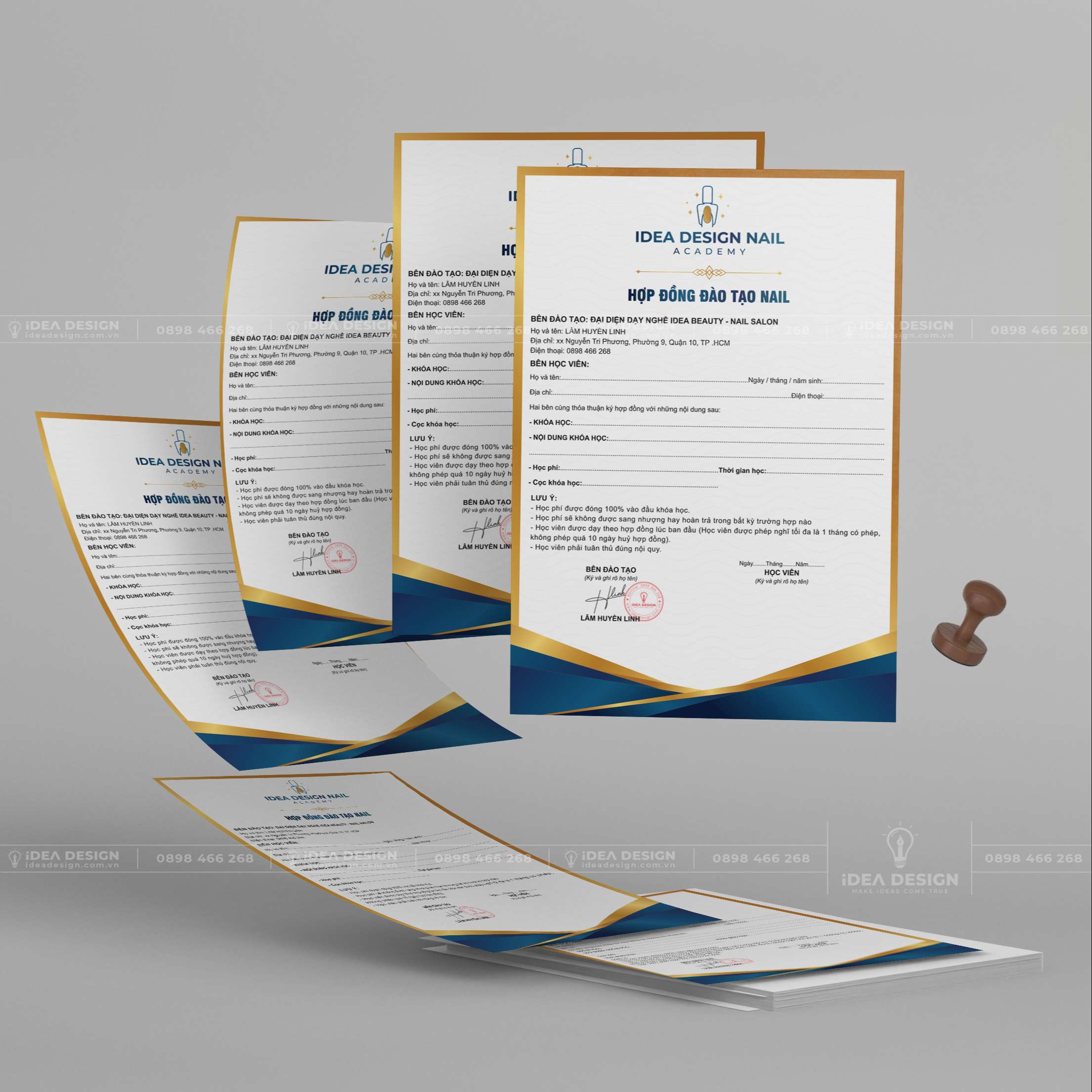 Hợp Đồng Đào Tạo Nail 01