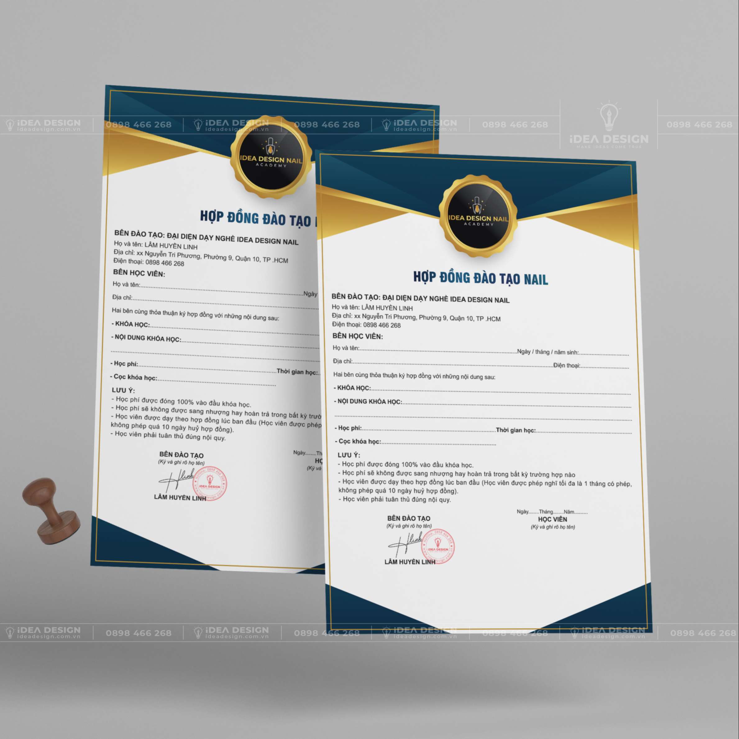 Hợp Đồng Đào Tạo Nail 02