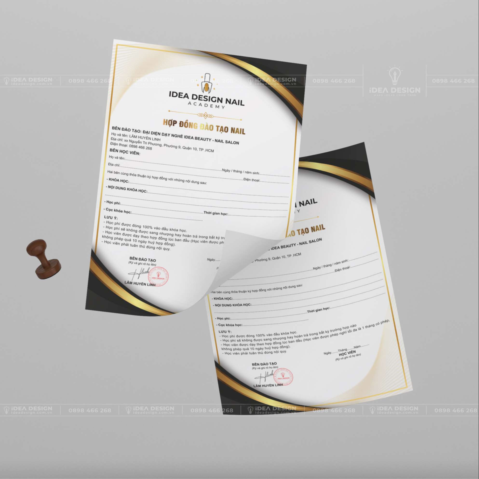 Hợp Đồng Đào Tạo Nail 03
