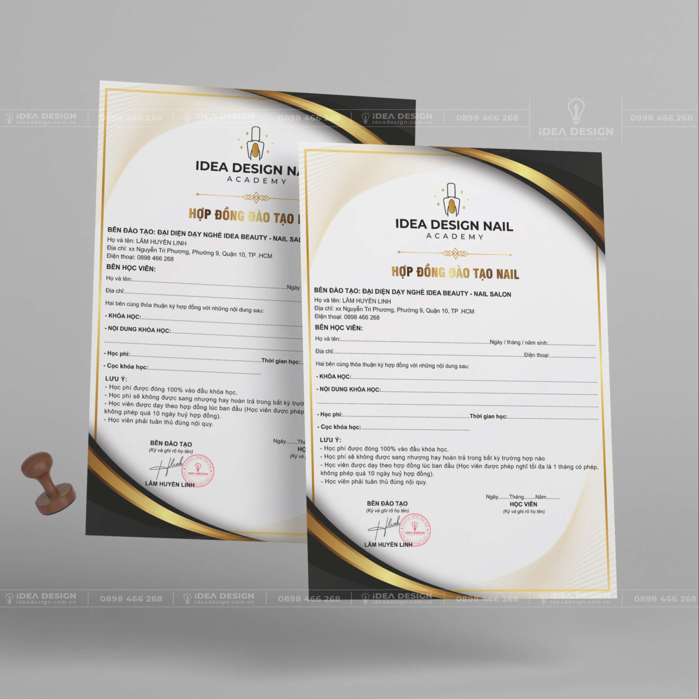 Hợp Đồng Đào Tạo Nail 03