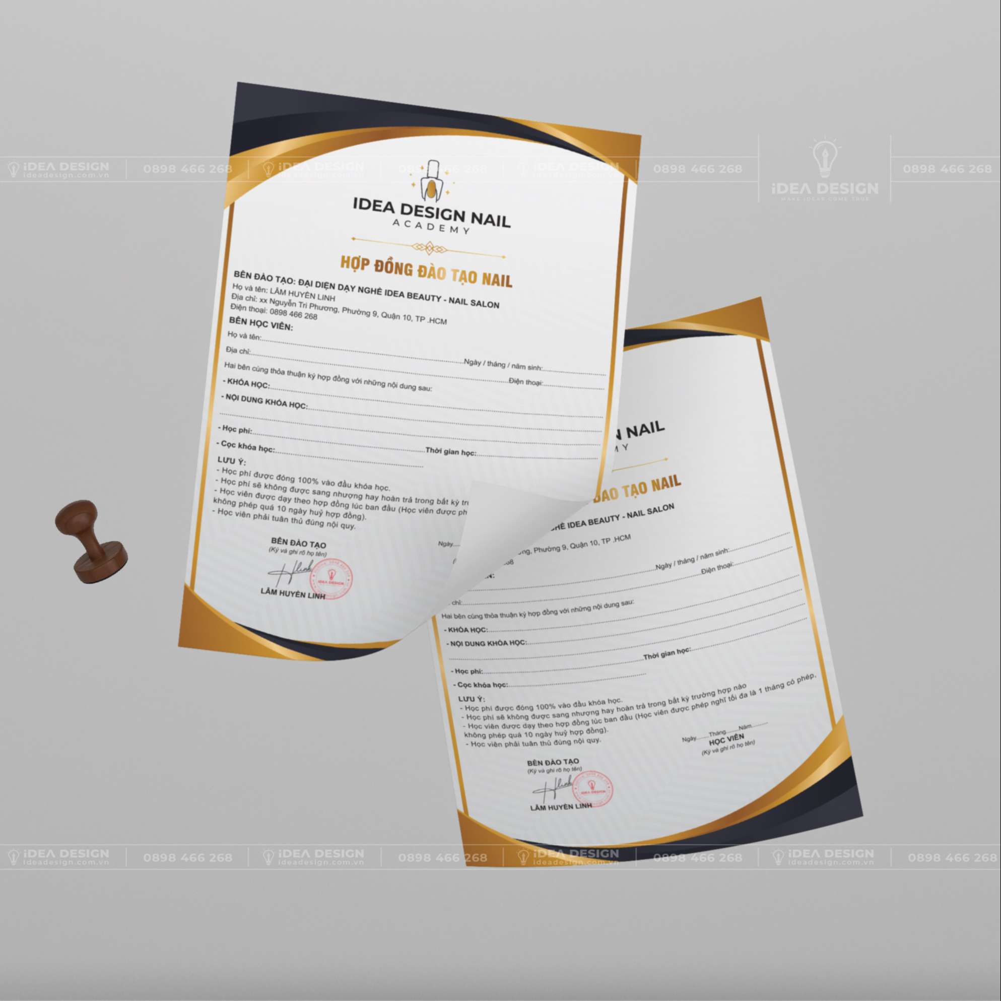 Hợp Đồng Đào Tạo Nail 05