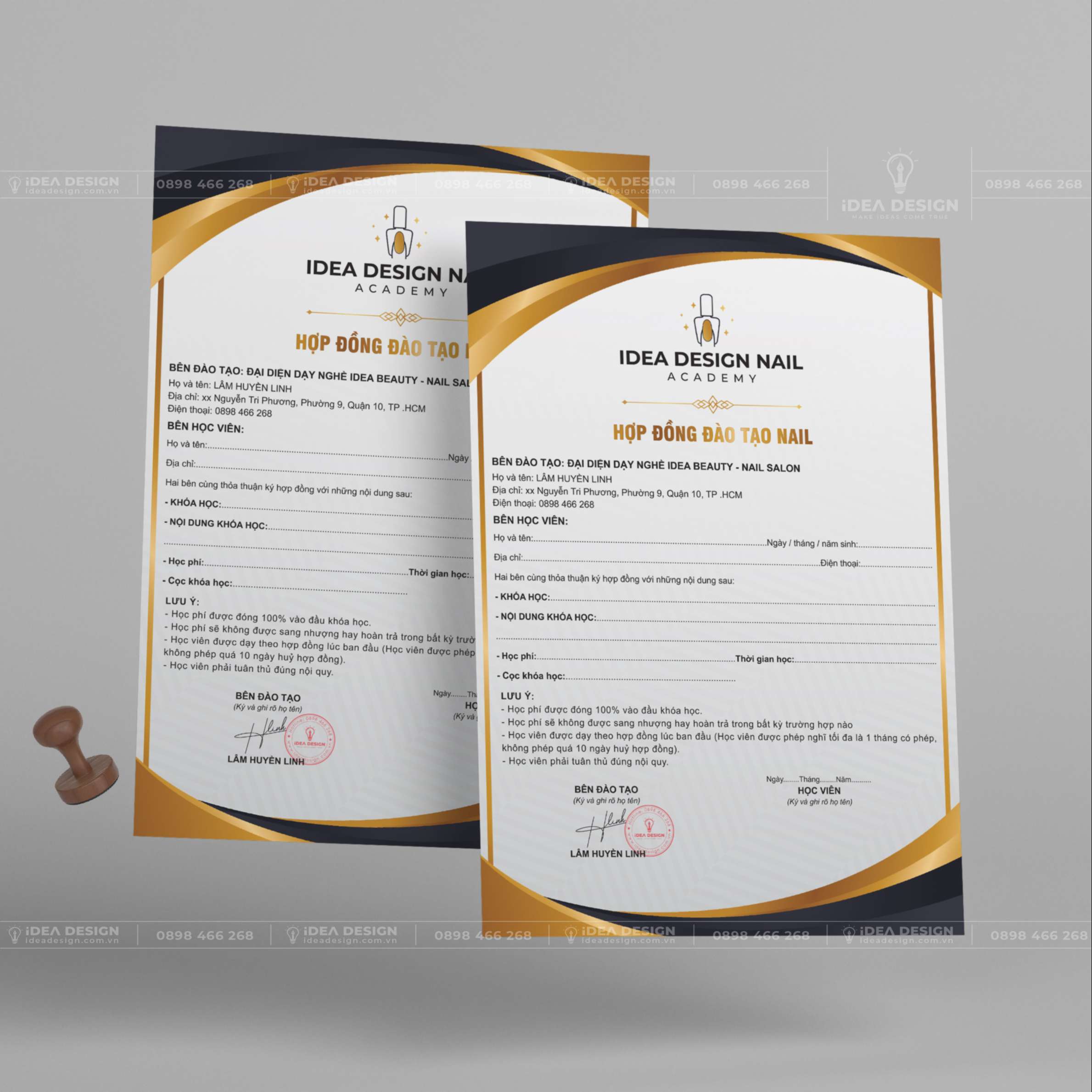 Hợp Đồng Đào Tạo Nail 05