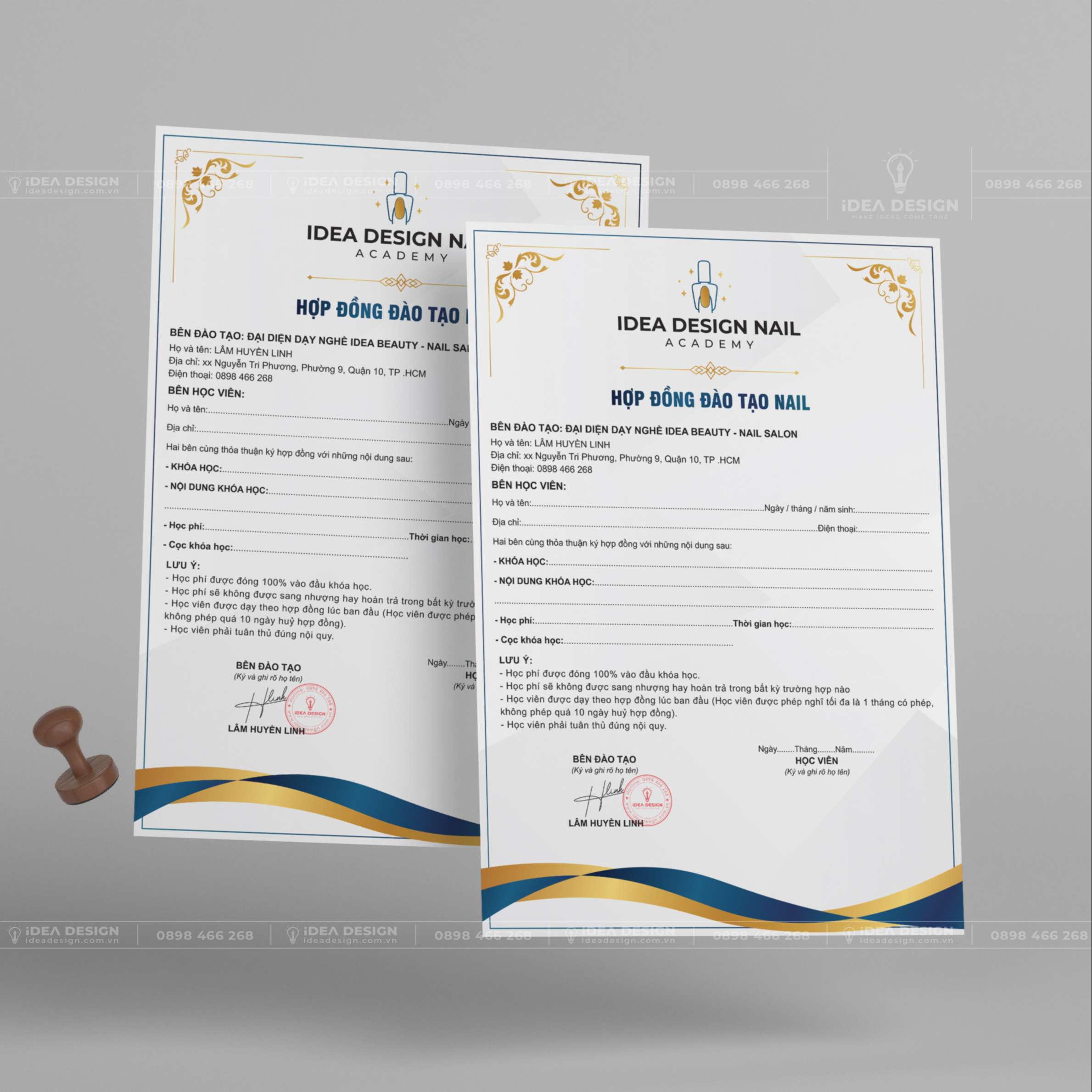 Hợp Đồng Đào Tạo Nail 06