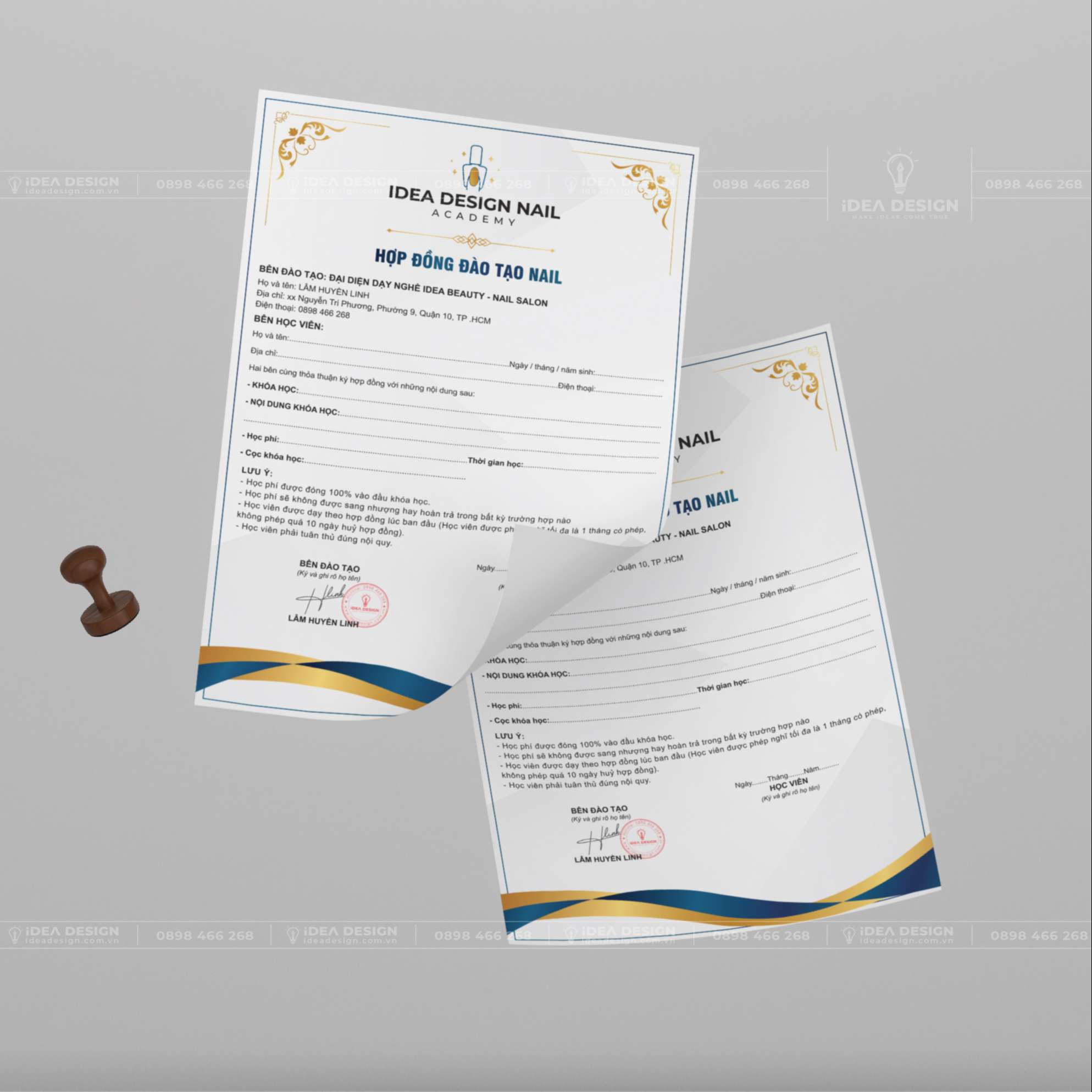 Hợp Đồng Đào Tạo Nail 06