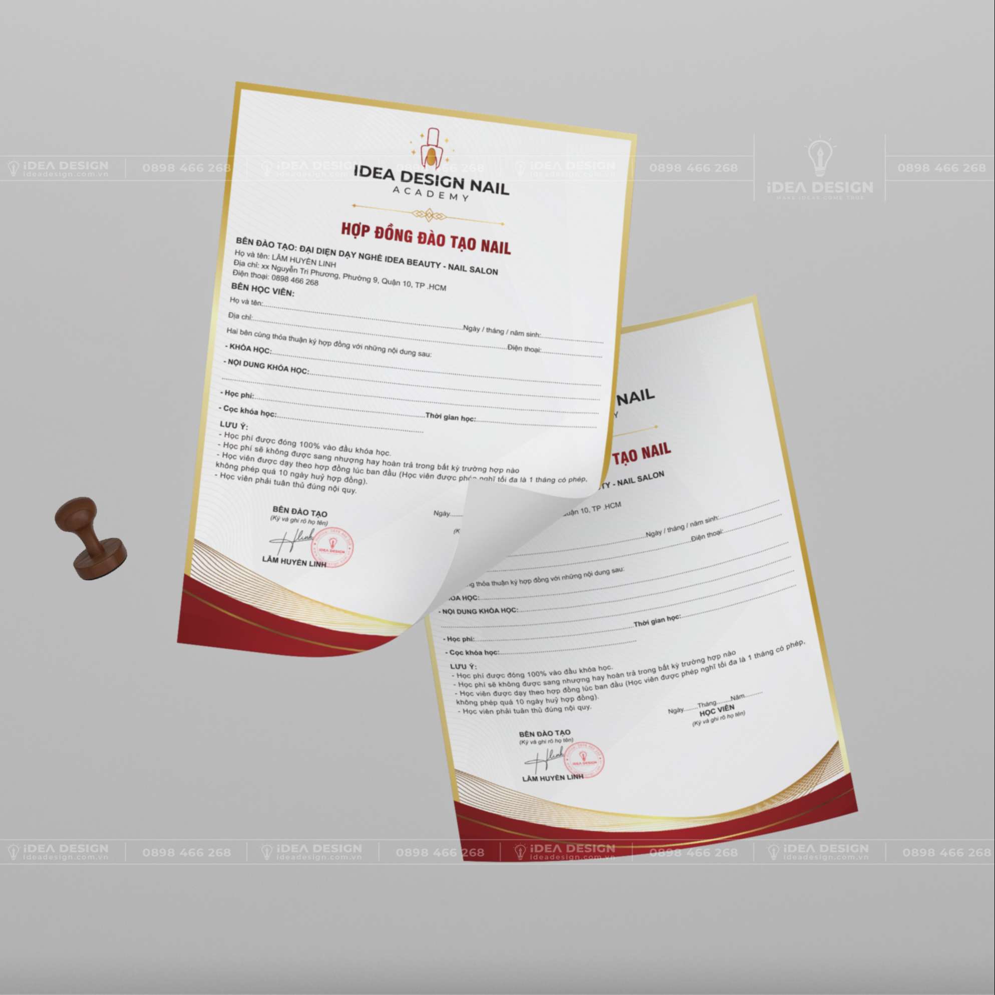 Hợp Đồng Đào Tạo Nail 07