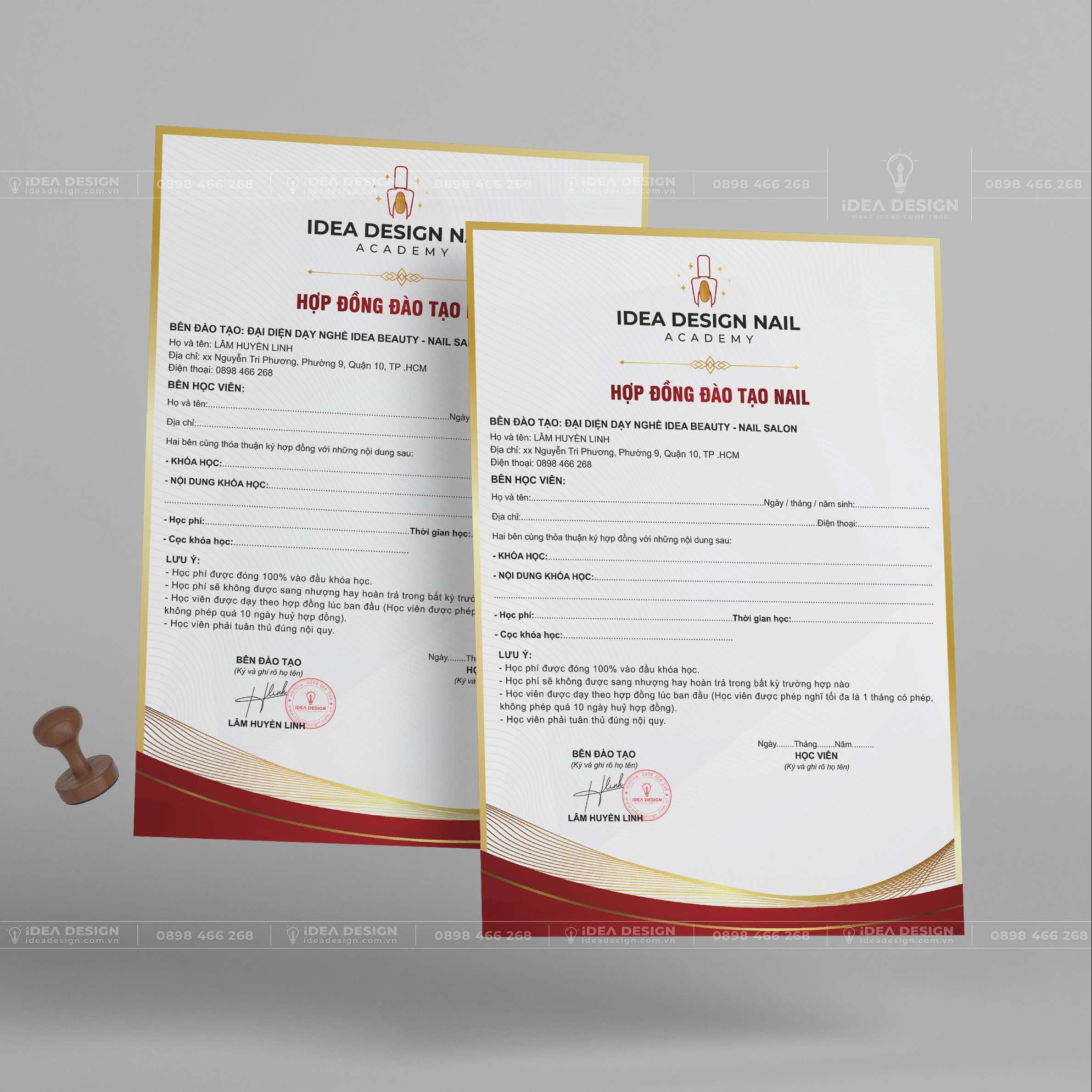 Hợp Đồng Đào Tạo Nail 07
