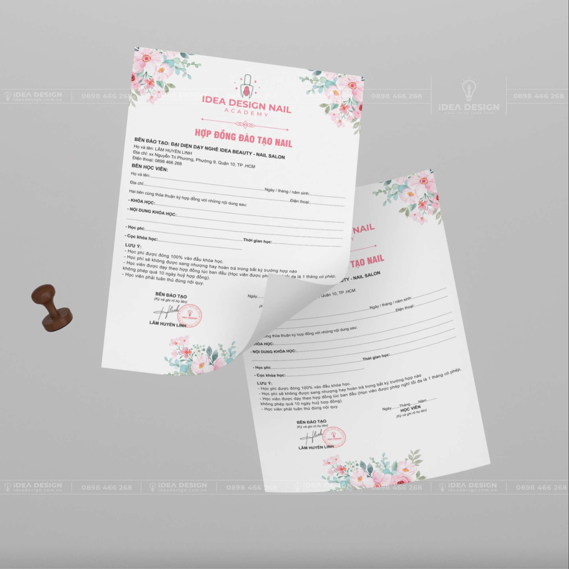 Hợp Đồng Đào Tạo Nail 08