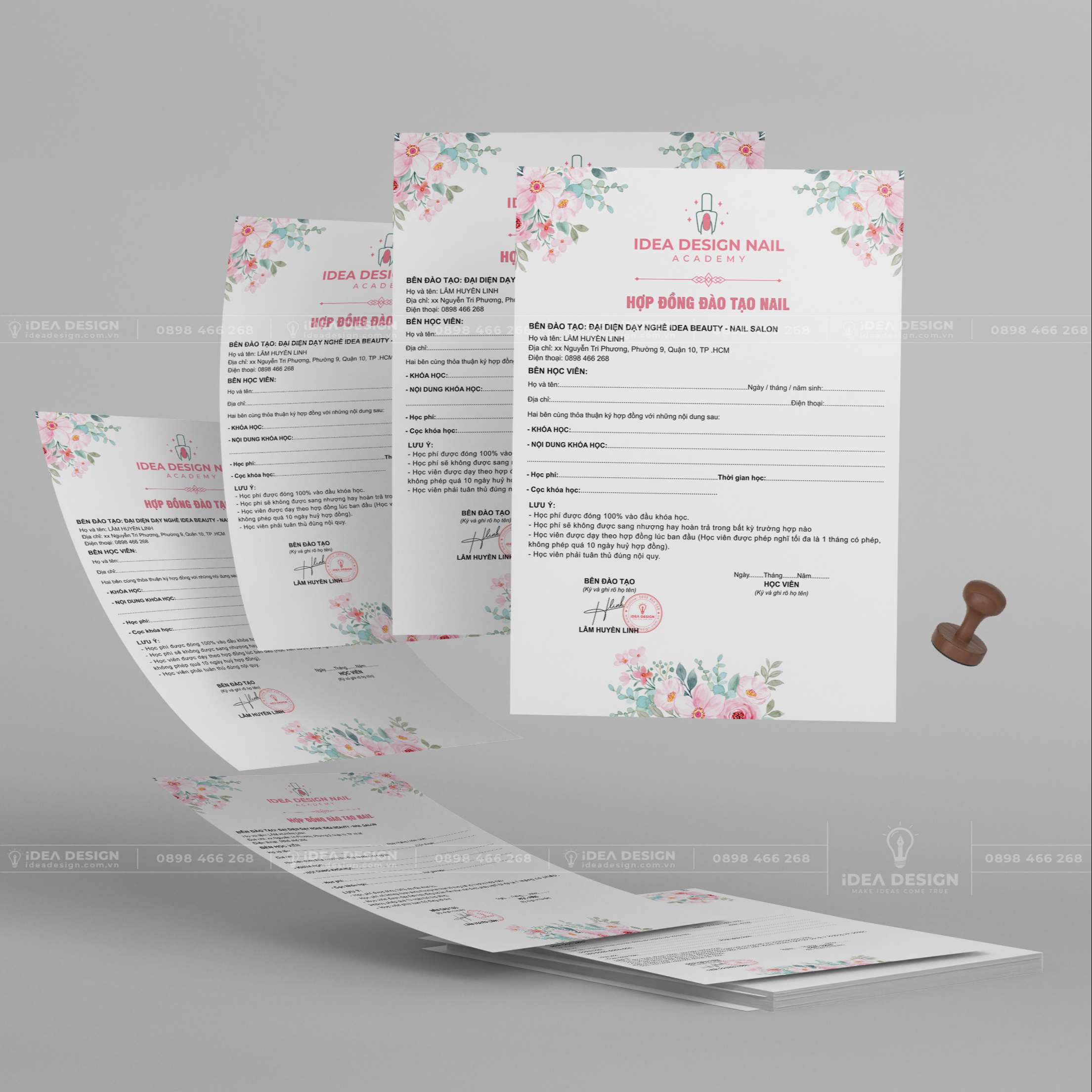 Hợp Đồng Đào Tạo Nail 08