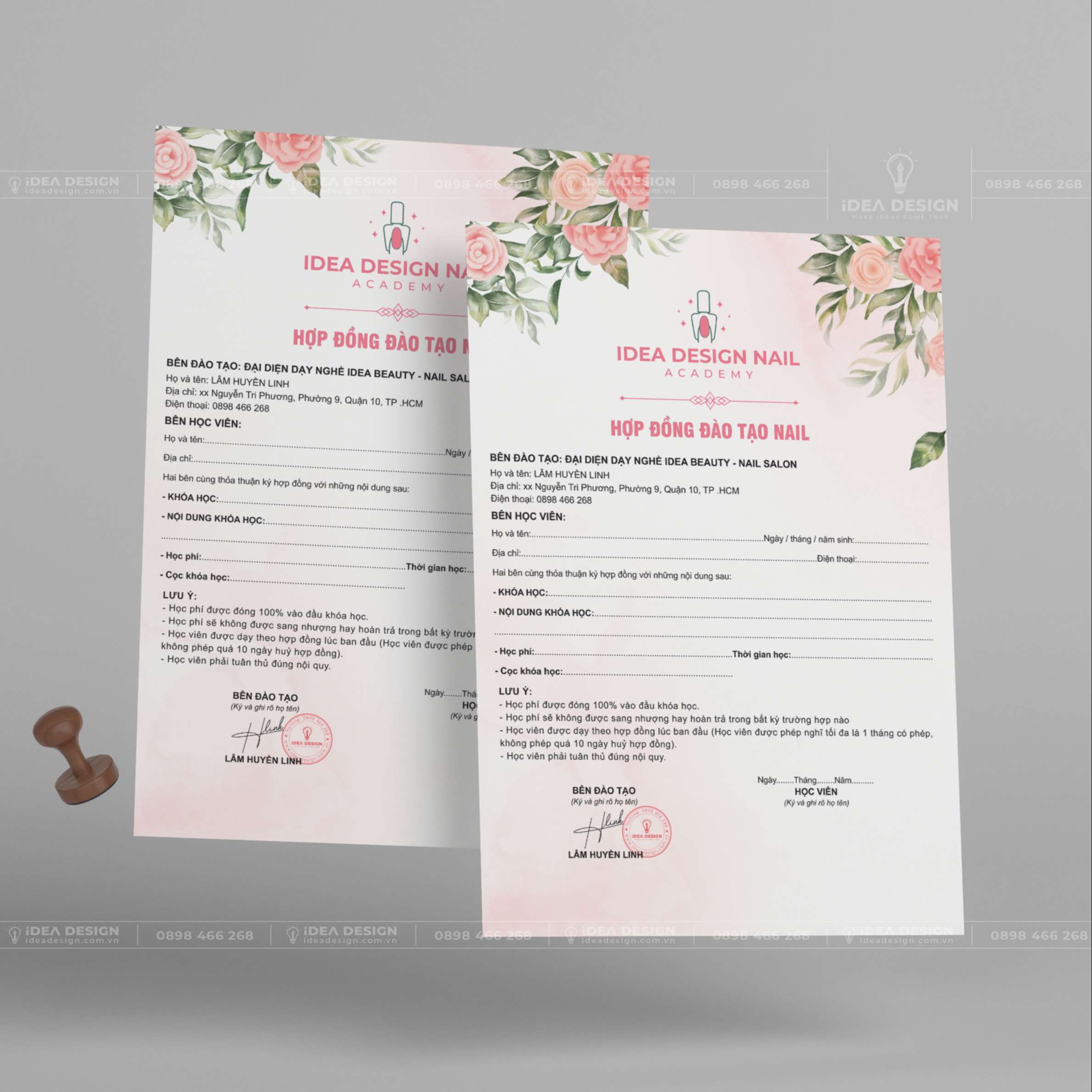 Hợp Đồng Đào Tạo Nail 09