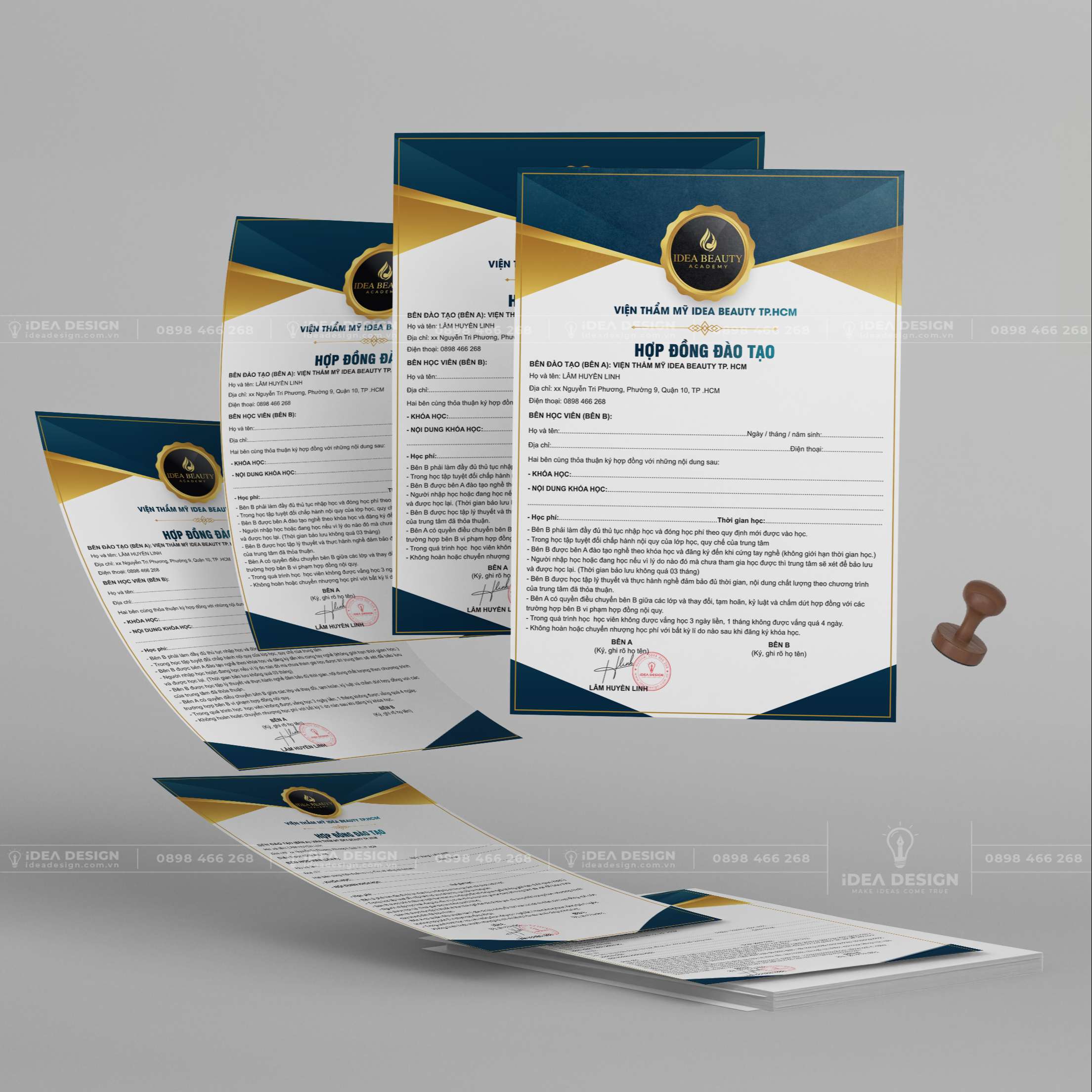 Hợp Đồng Đào Tạo Thẩm Mỹ 02