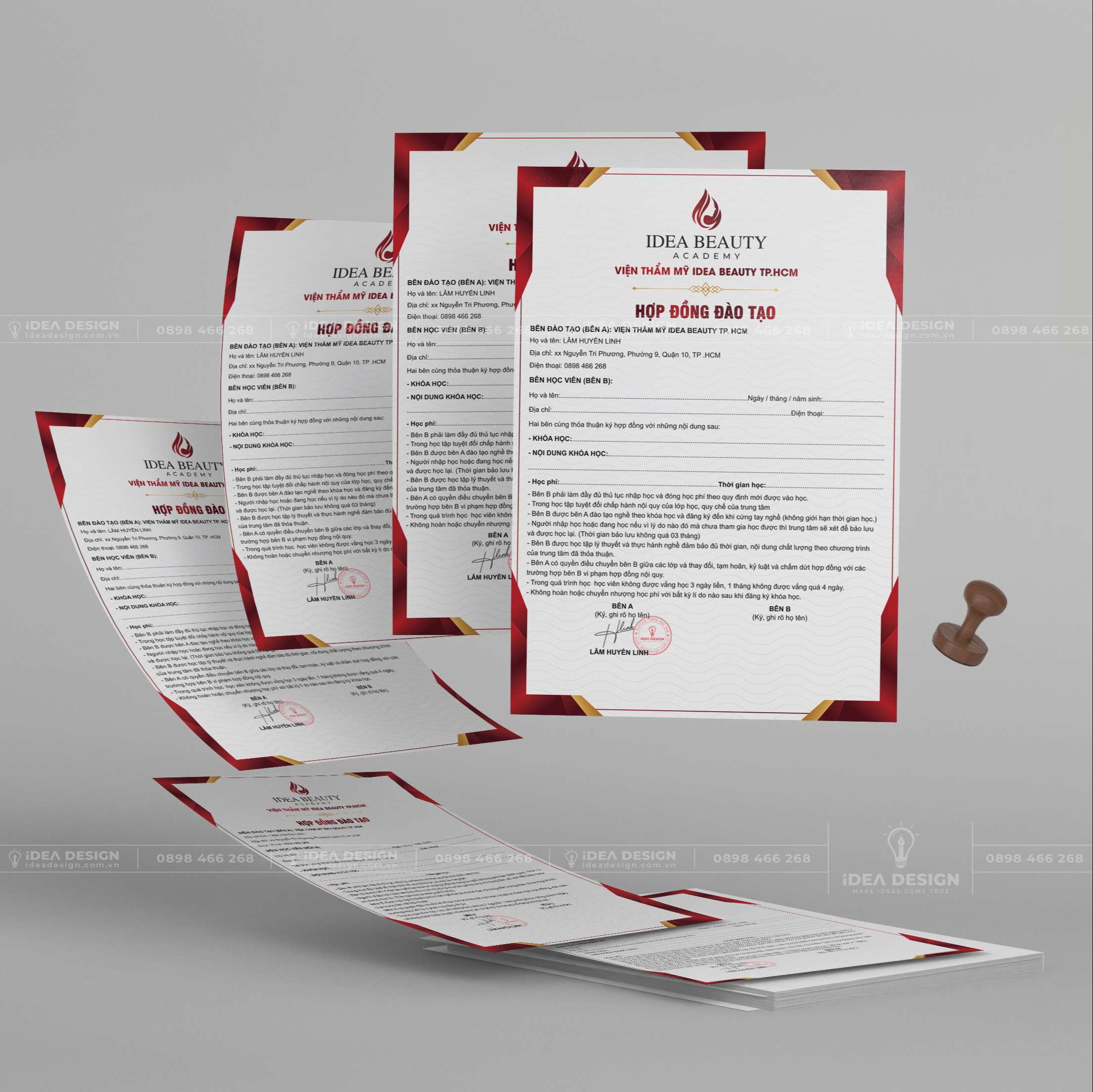 Hợp Đồng Đào Tạo Thẩm Mỹ 04