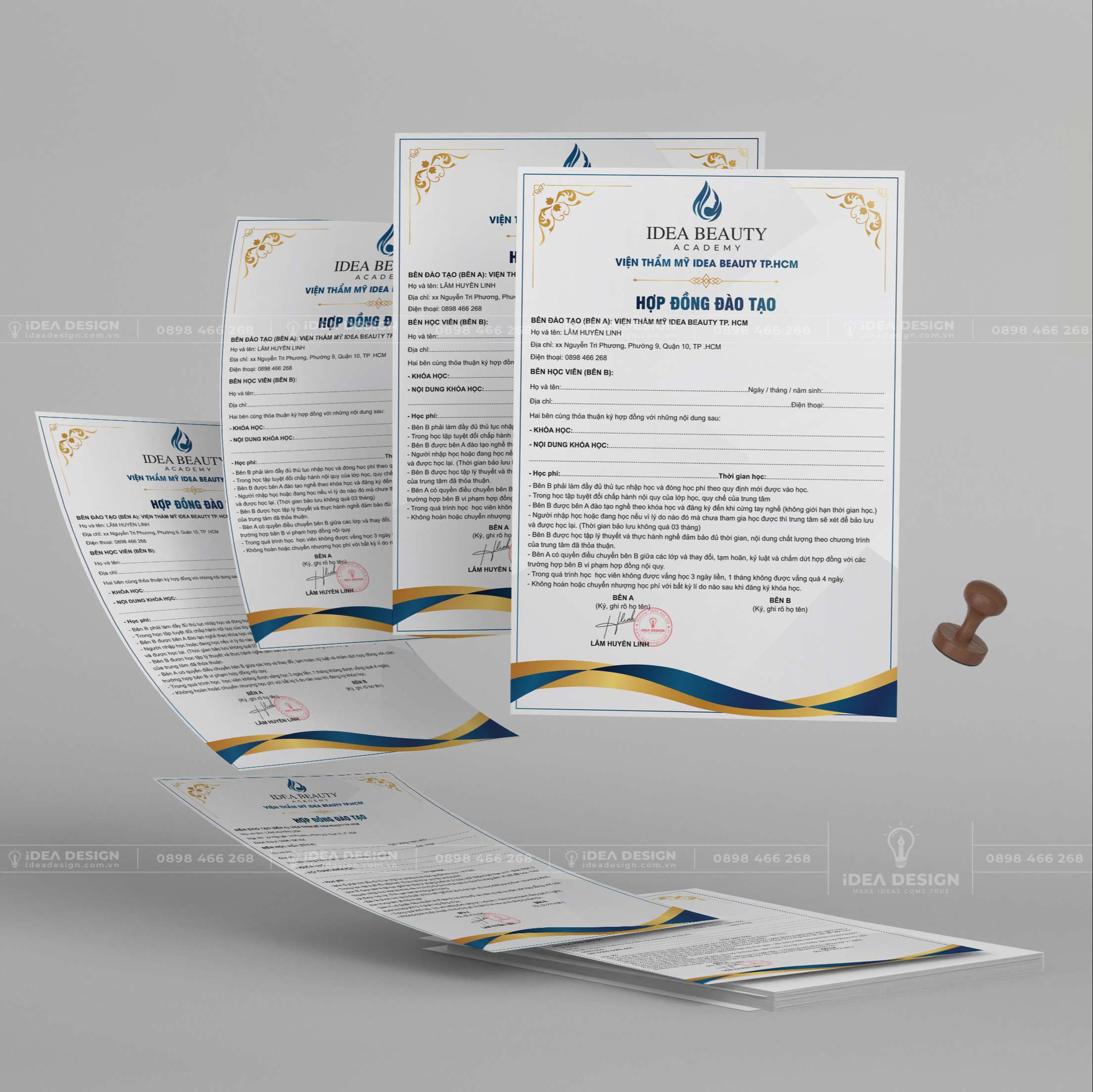 Hợp Đồng Đào Tạo Thẩm Mỹ 05