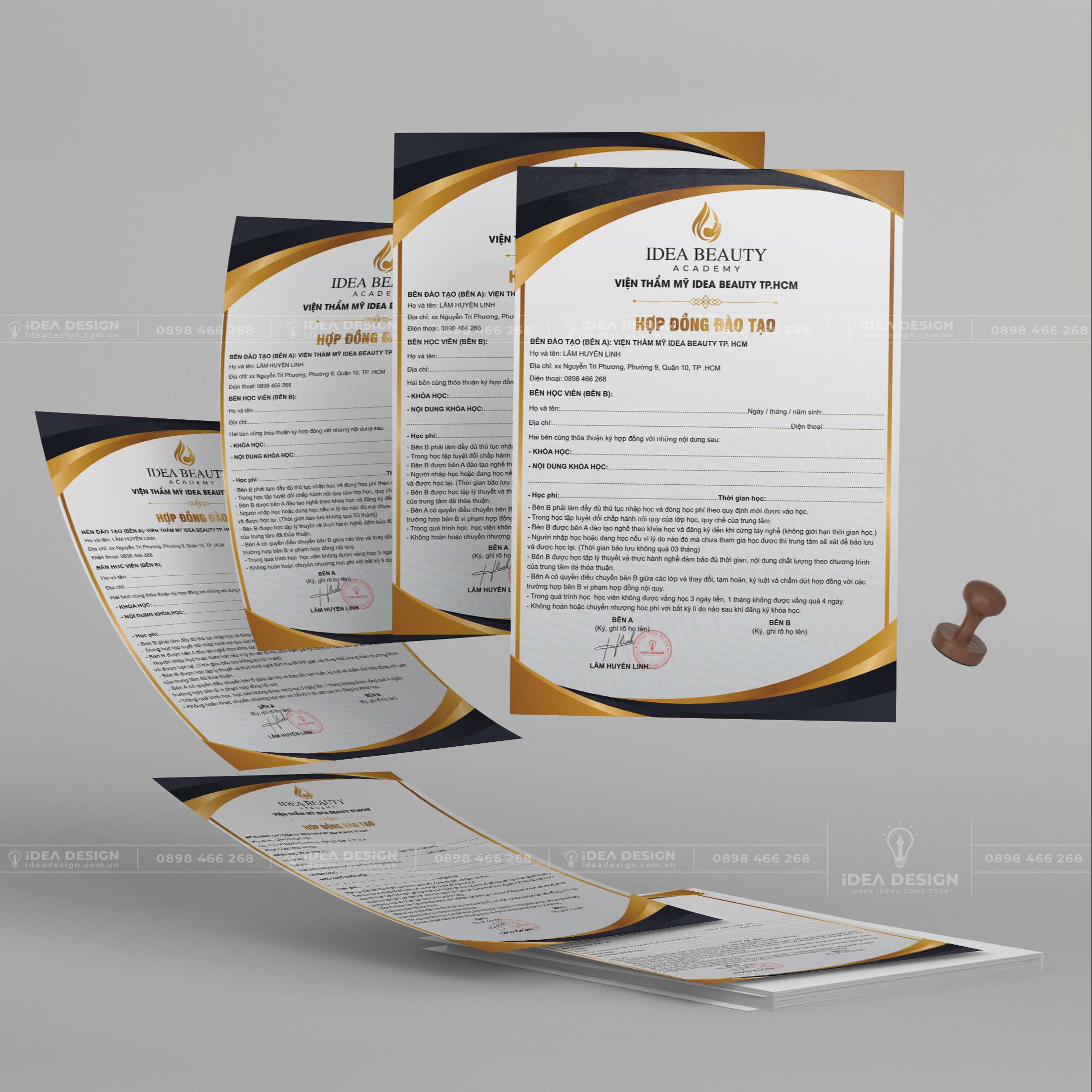 Hợp Đồng Đào Tạo Thẩm Mỹ 07