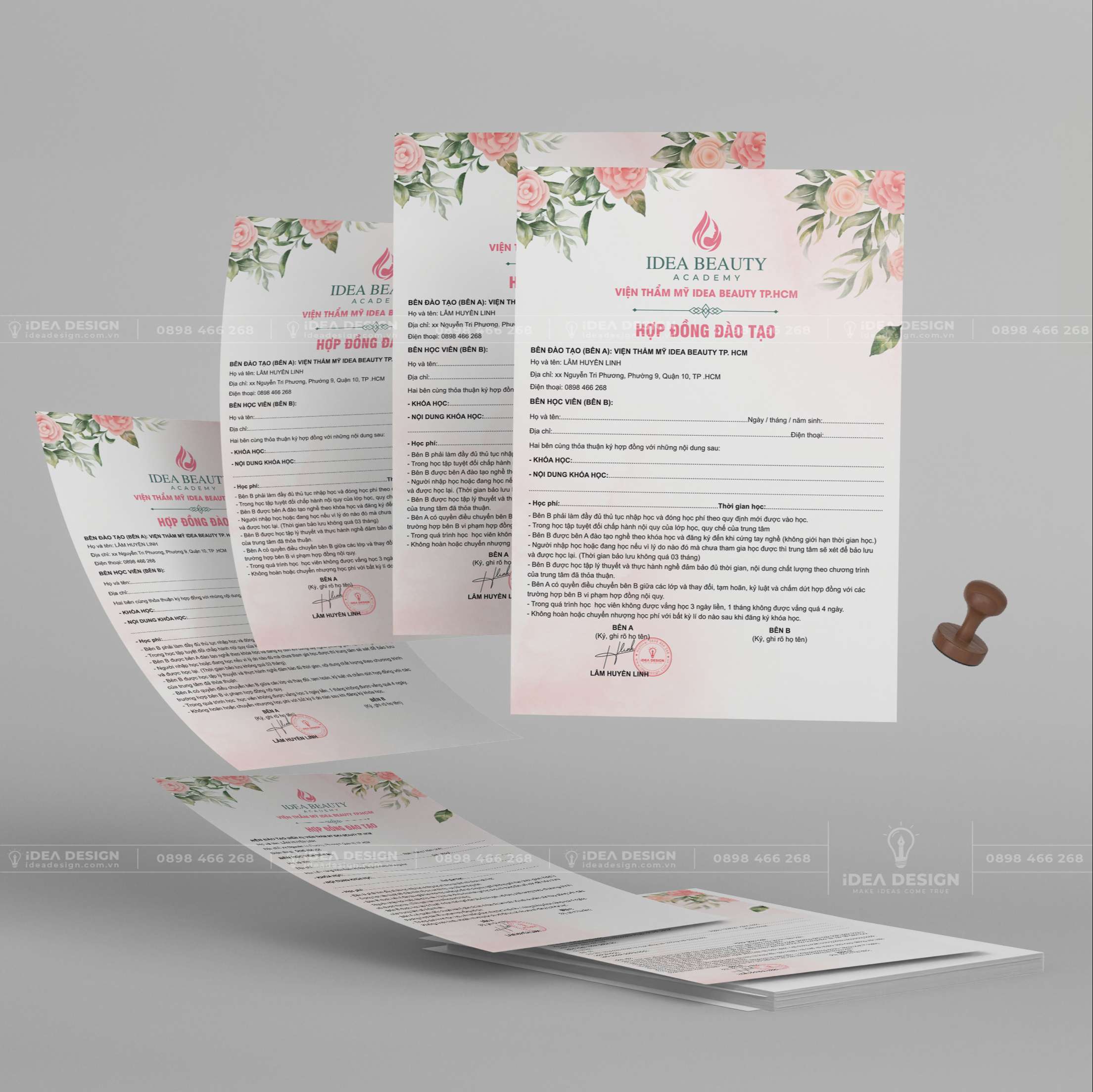 Hợp Đồng Đào Tạo Thẩm Mỹ 09