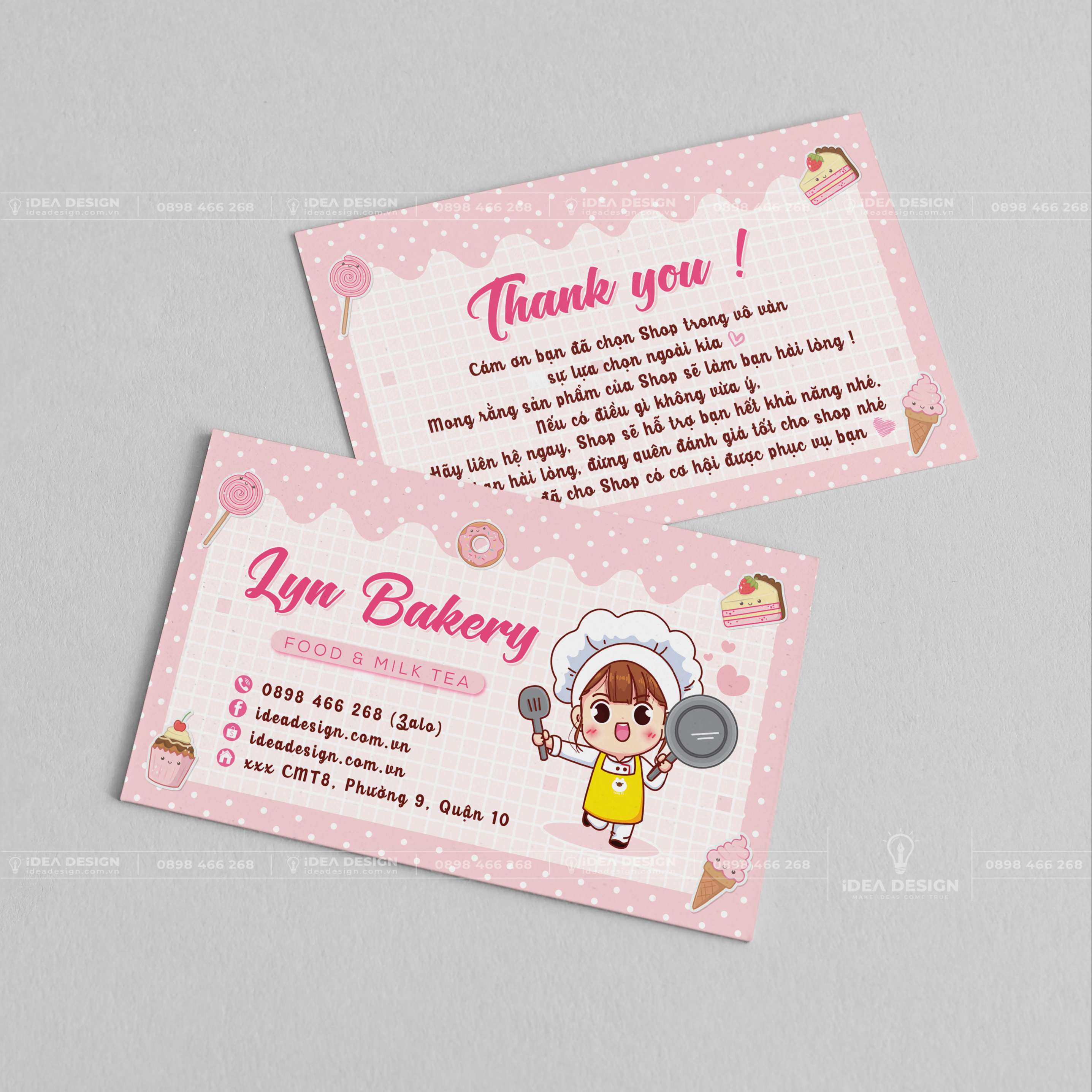 Card Visit Tiệm Bánh 01