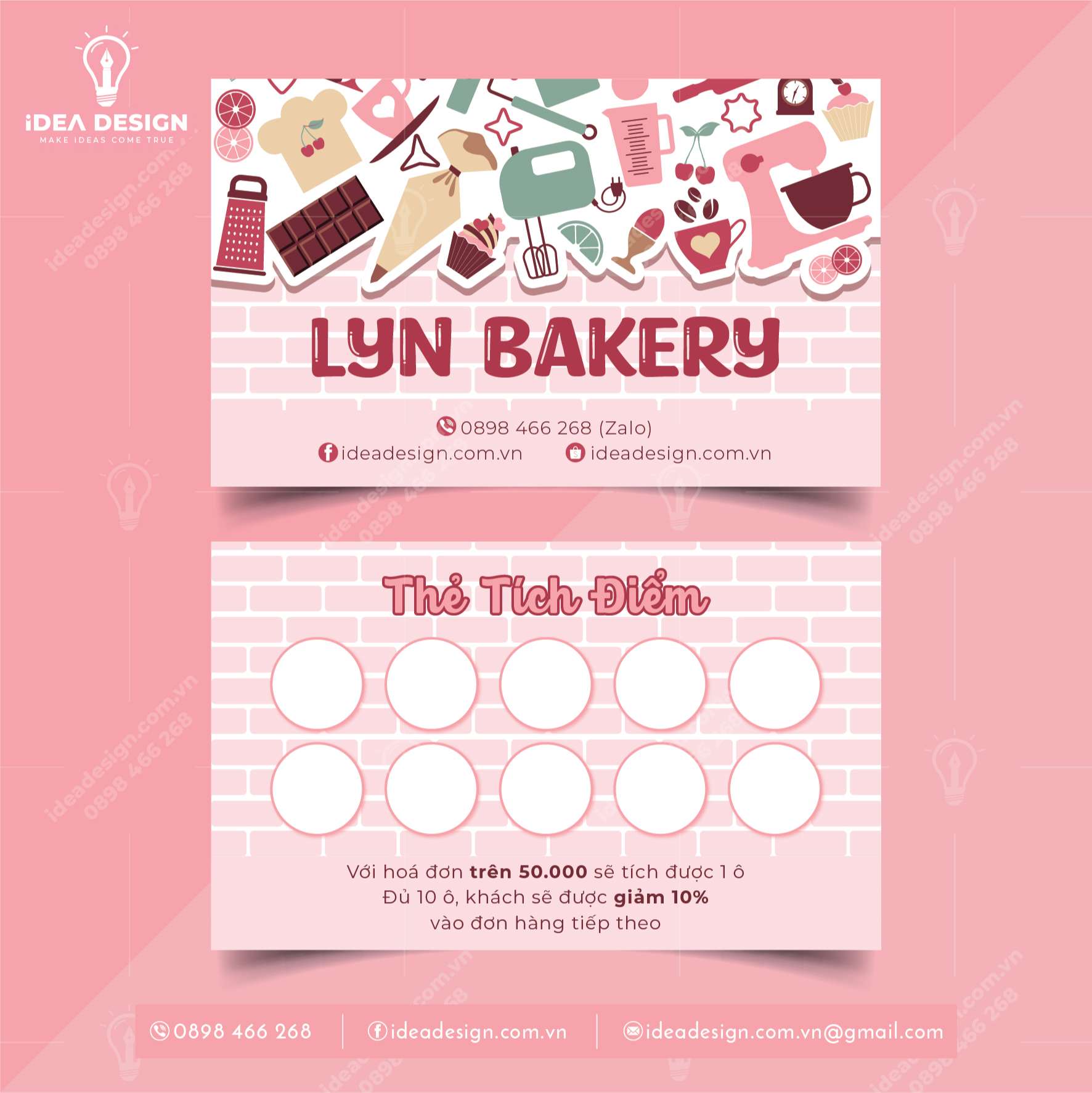 Card Visit Tiệm Bánh 05