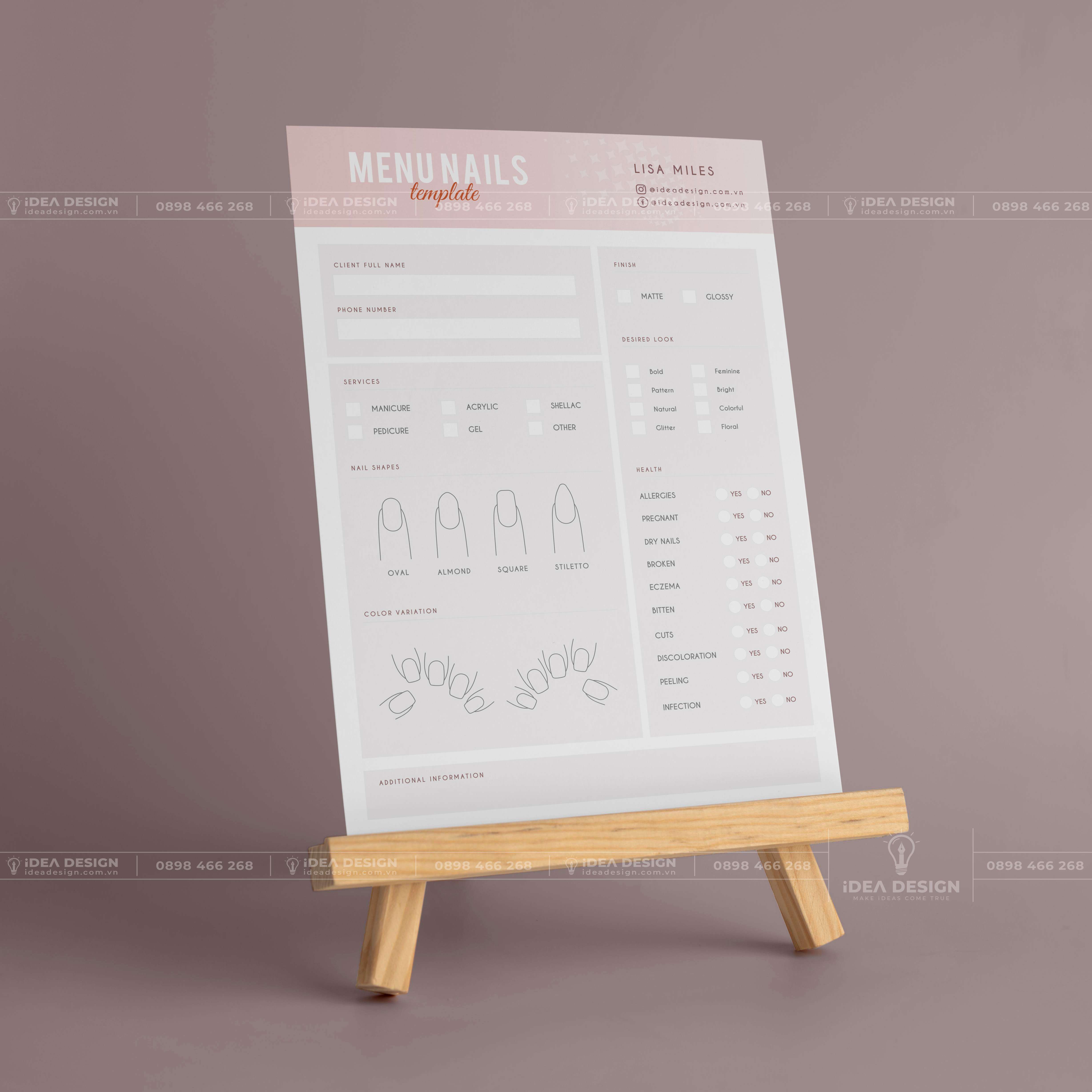 Menu Nhà Hàng - Đồ Uống - Dịch Vụ 03