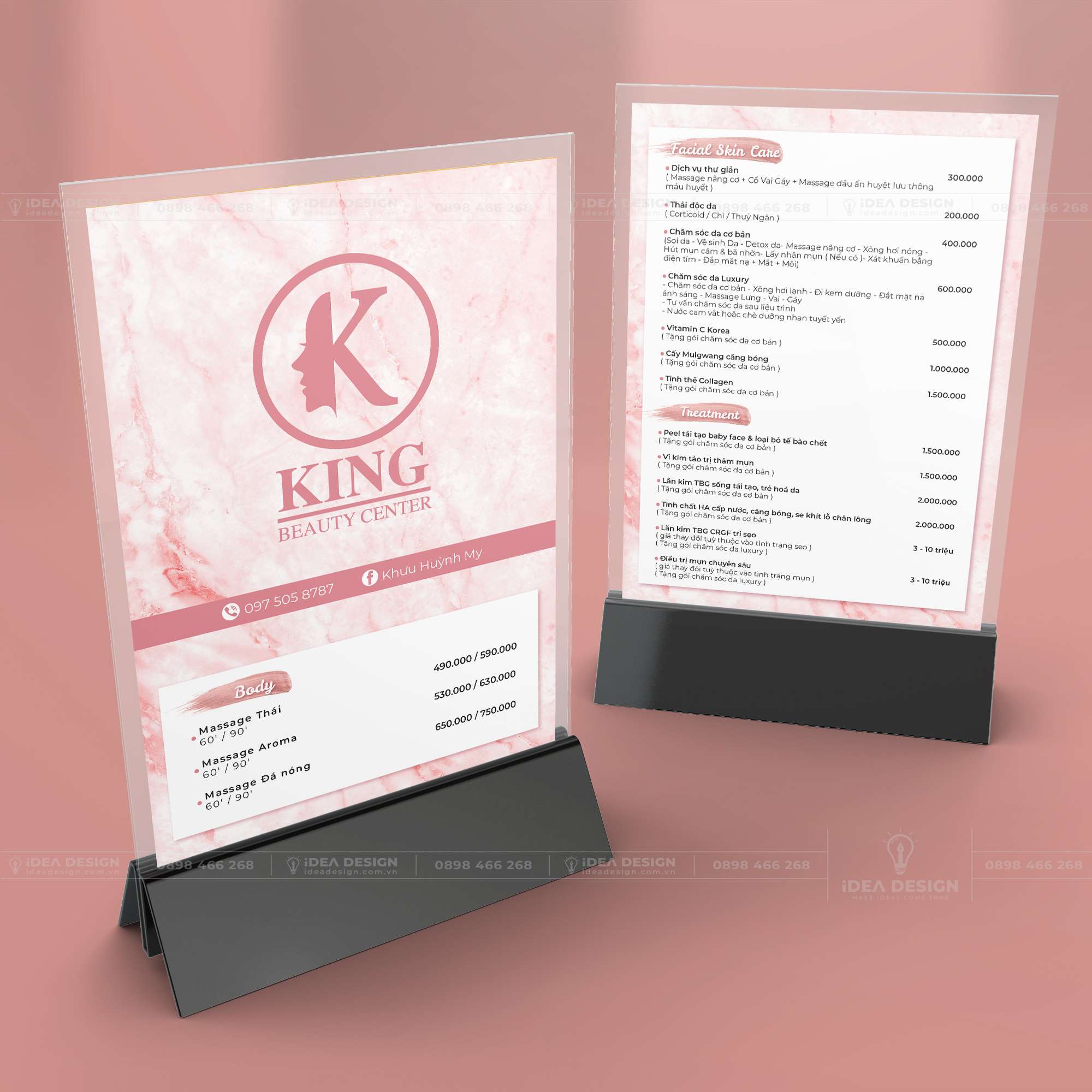 Menu Nhà Hàng - Đồ Uống - Dịch Vụ 06