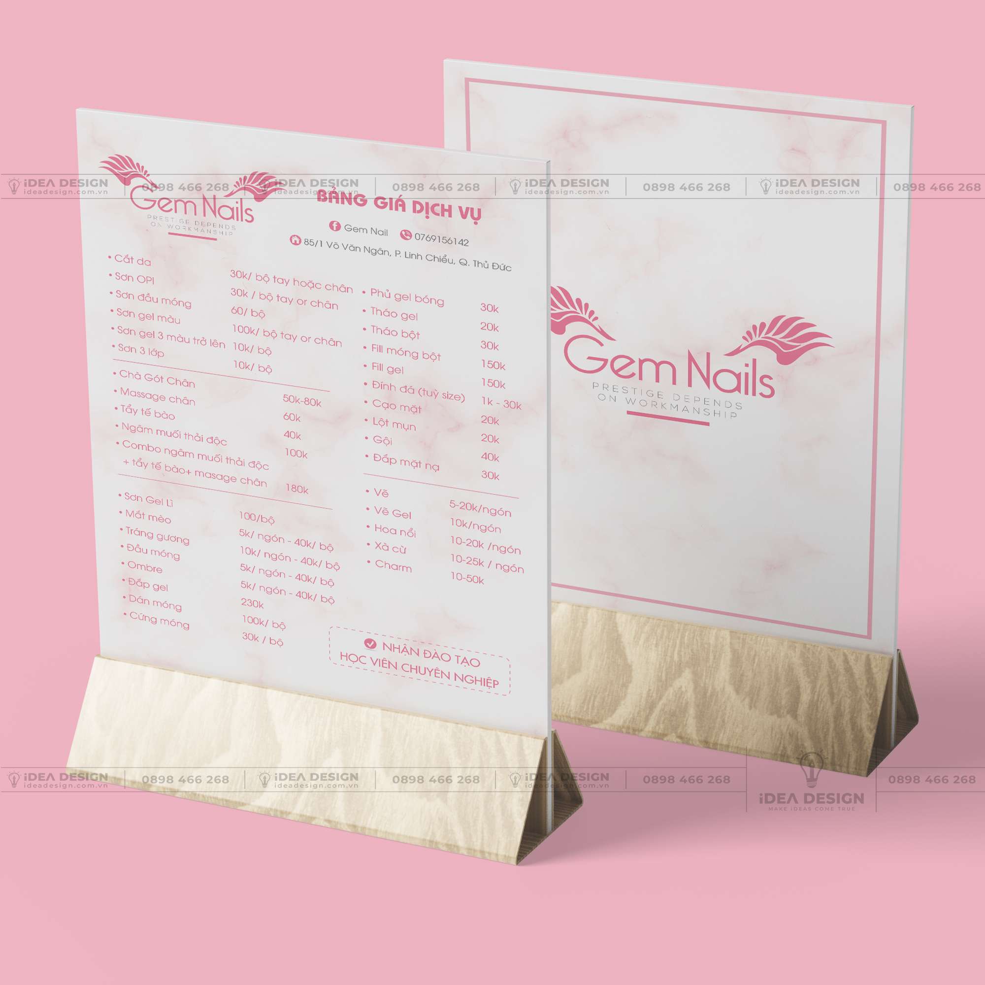 Menu Nhà Hàng - Đồ Uống - Dịch Vụ 11