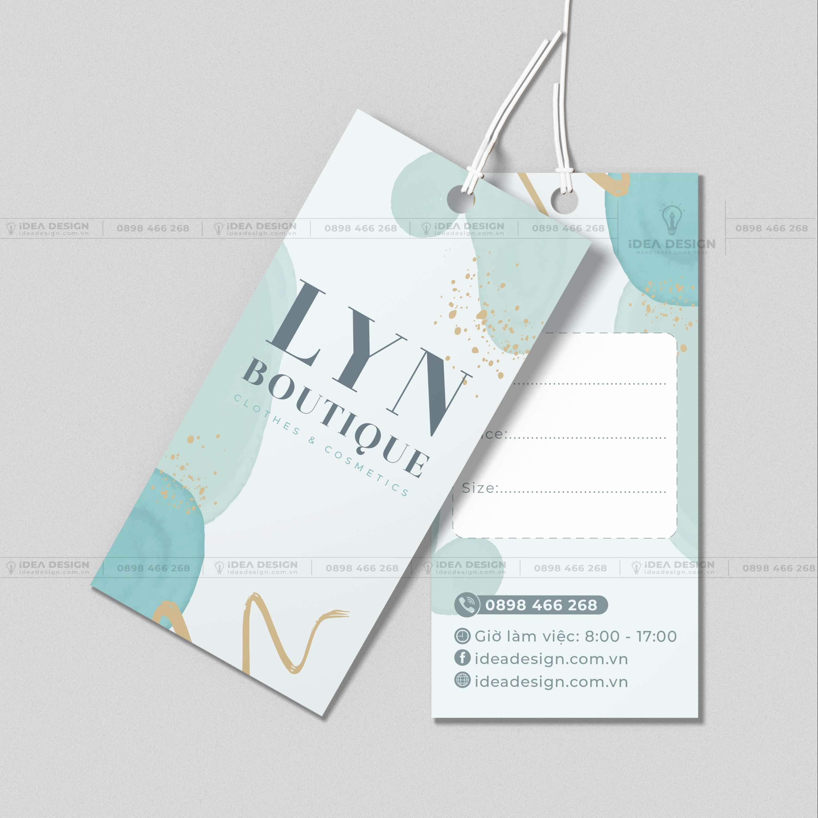 Tag Treo Quần Áo, Tag Thời Trang 05