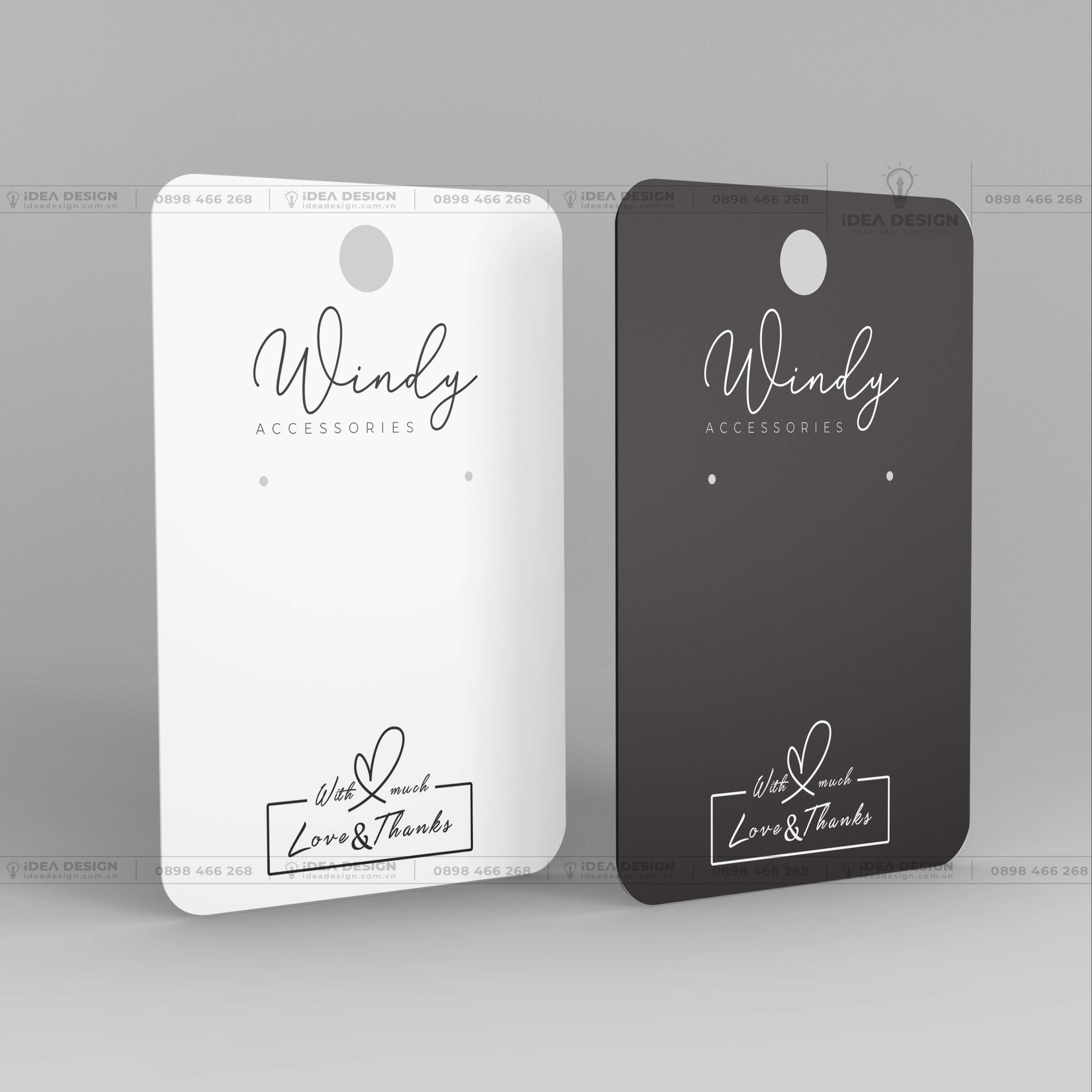 Tag Treo Trang Sức, Phụ Kiện - Tag Bông Tai, Dây Chuyền 01