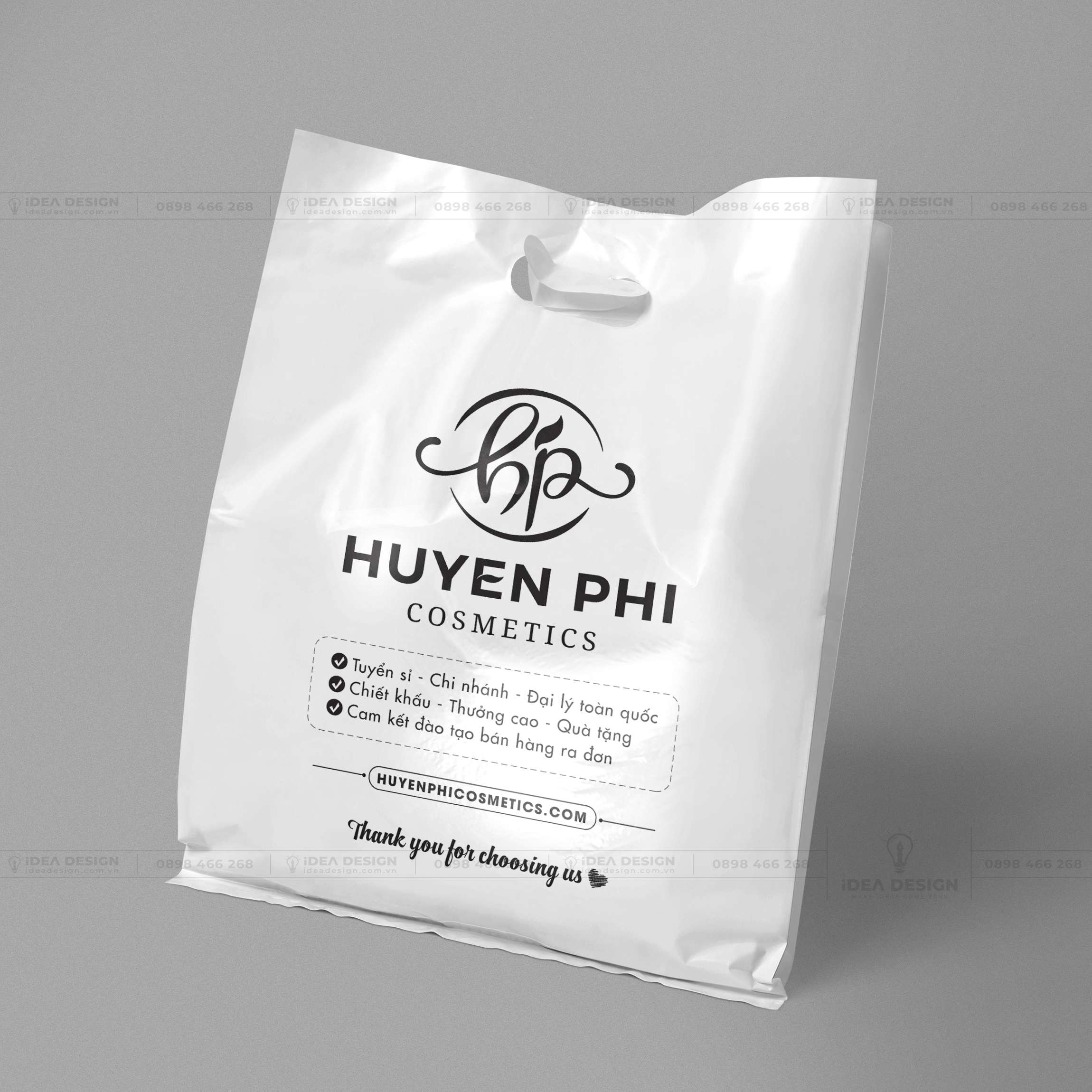 Bao Nilon, Túi Nilon Dành Cho Shop Mỹ Phẩm Huyền Phi Cosmetics 06