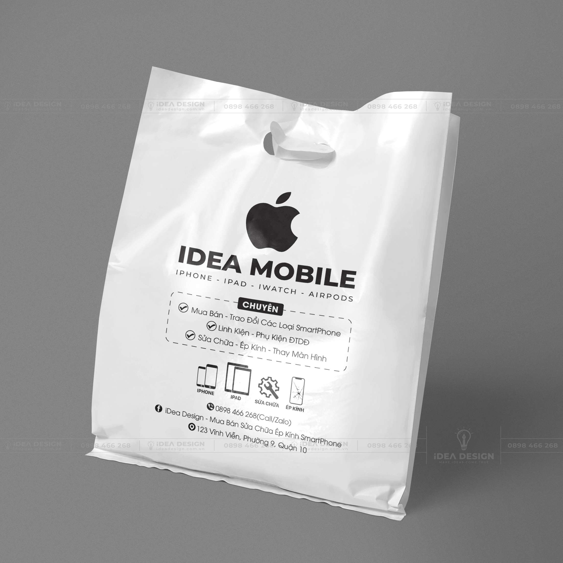 Bao Nilon, Túi Nilon Dành Cho Shop Điện Thoại - Mobile 08
