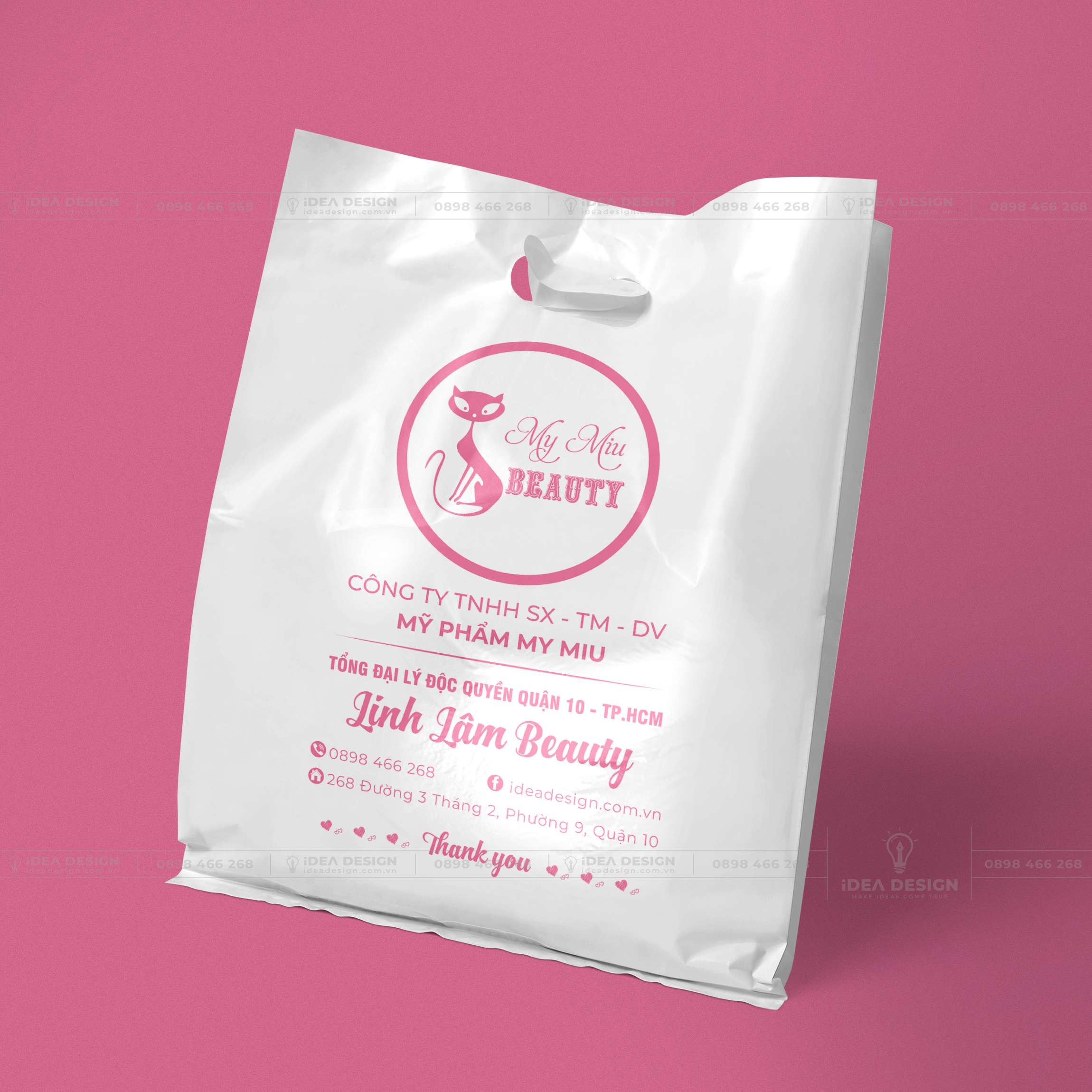 Bao Nilon, Túi Nilon Dành Cho Shop Mỹ Phẩm My Miu 09