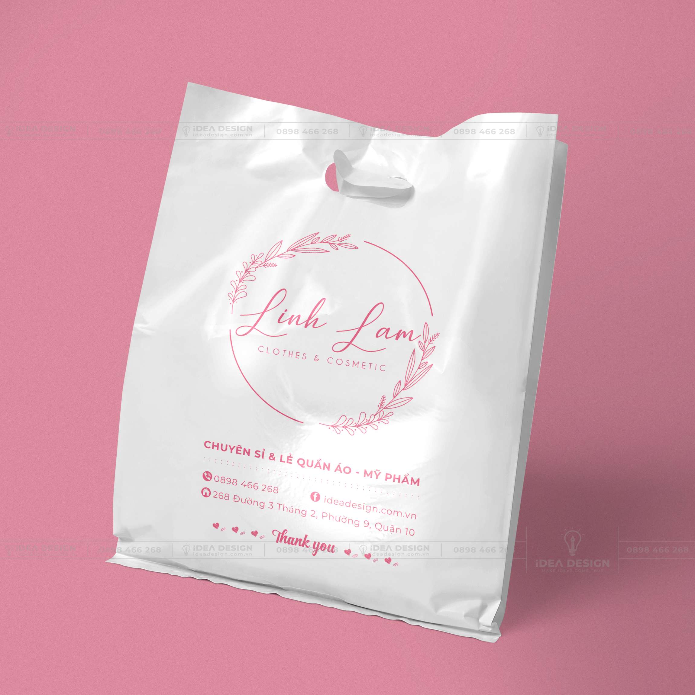 Bao Nilon, Túi Nilon Dành Cho Shop Thời Trang - Mỹ Phẩm 01