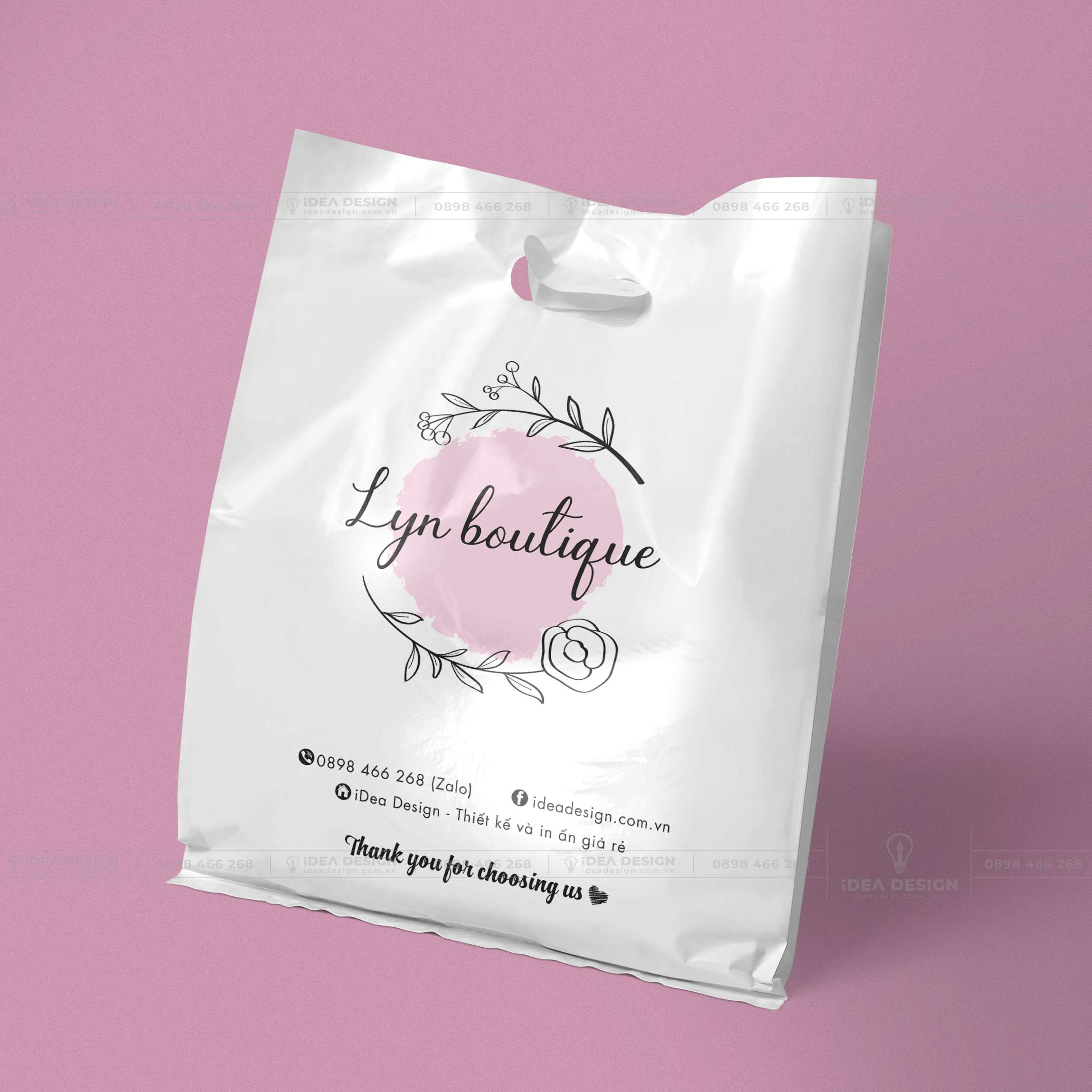 Bao Nilon, Túi Nilon Dành Cho Shop Thời Trang - Mỹ Phẩm 03