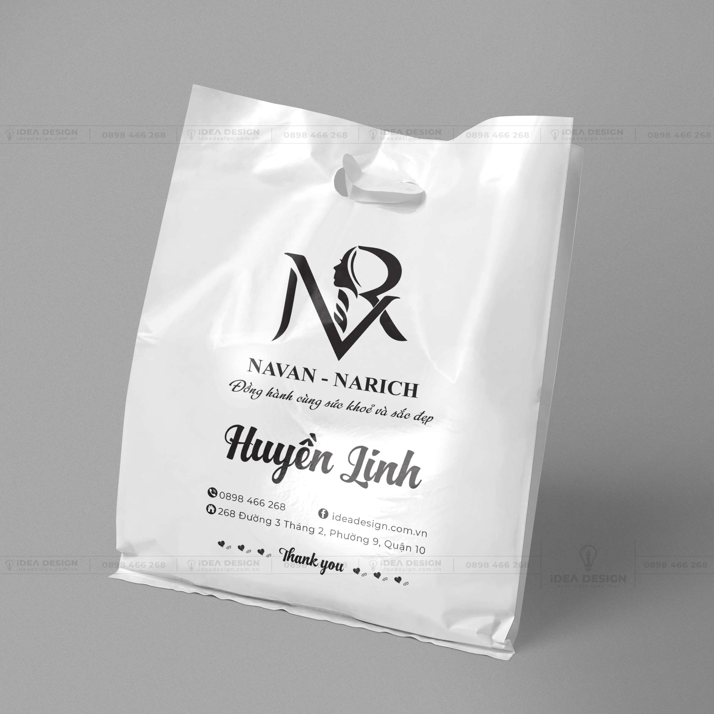 Bao Nilon, Túi Nilon Dành Cho Shop Mỹ Phẩm Navan - Narich 11
