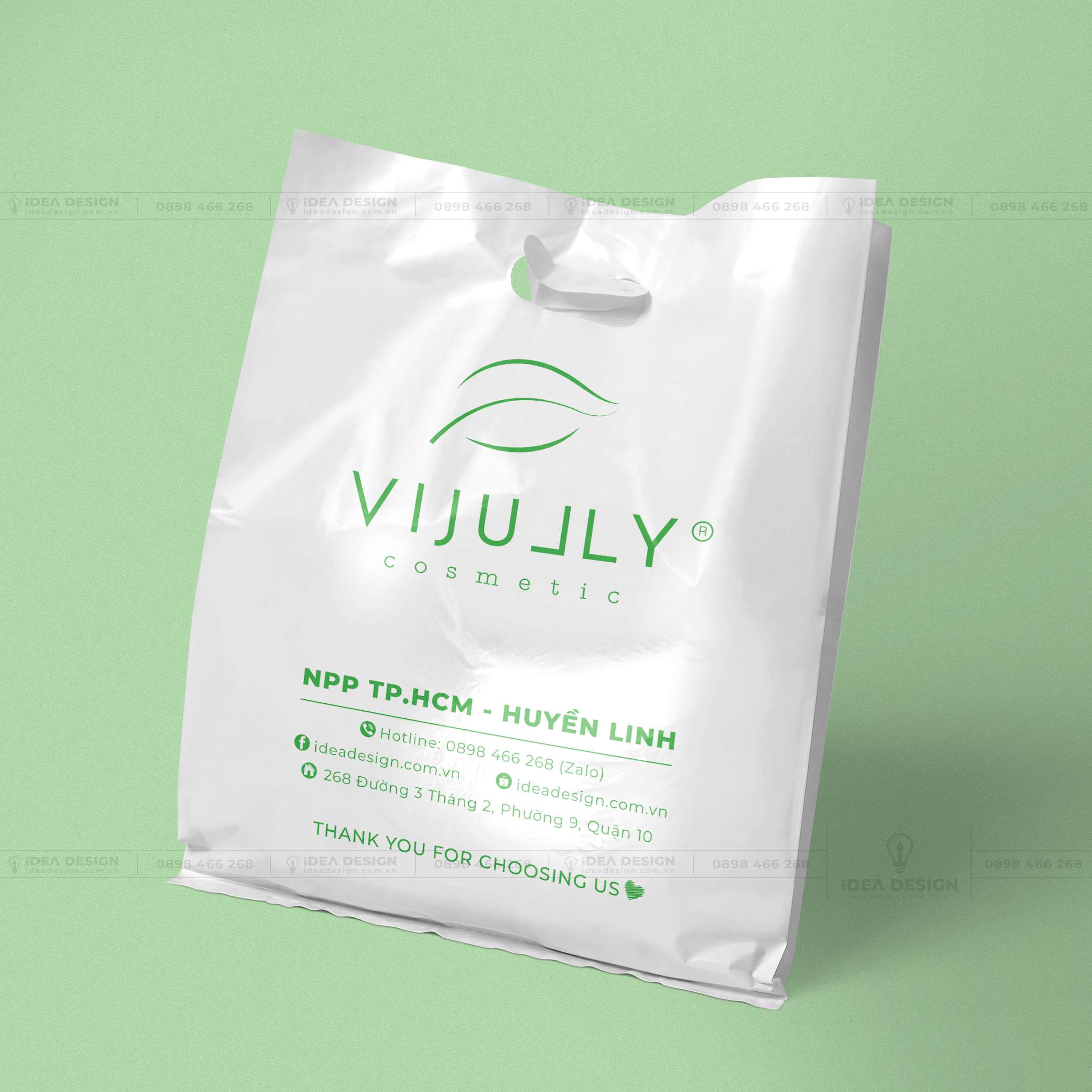 Bao Nilon, Túi Nilon Dành Cho Shop Mỹ Phẩm SVIJULY 15