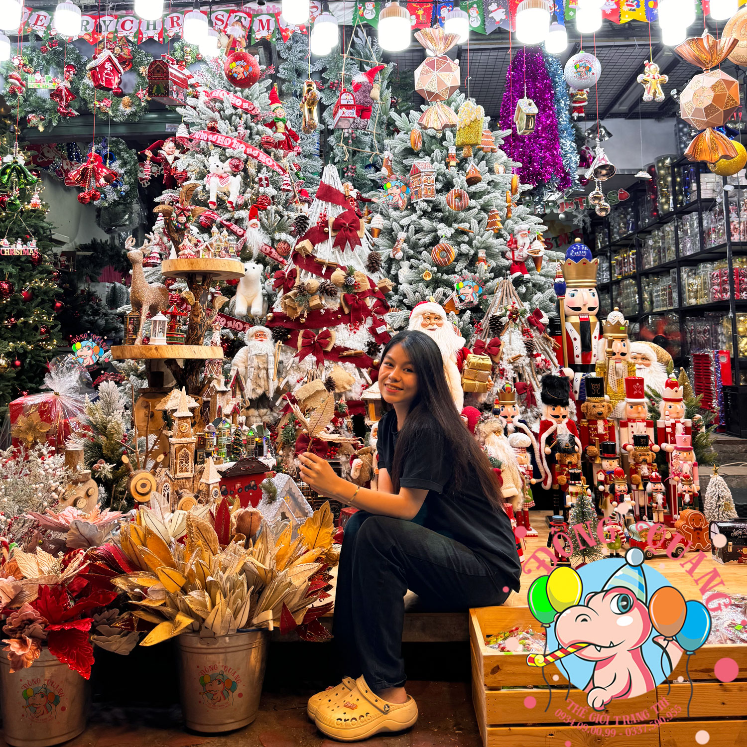 Mẫu cây thông trang trí