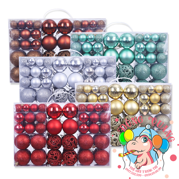 Set 100 châu hỗn hợp 4 kiểu