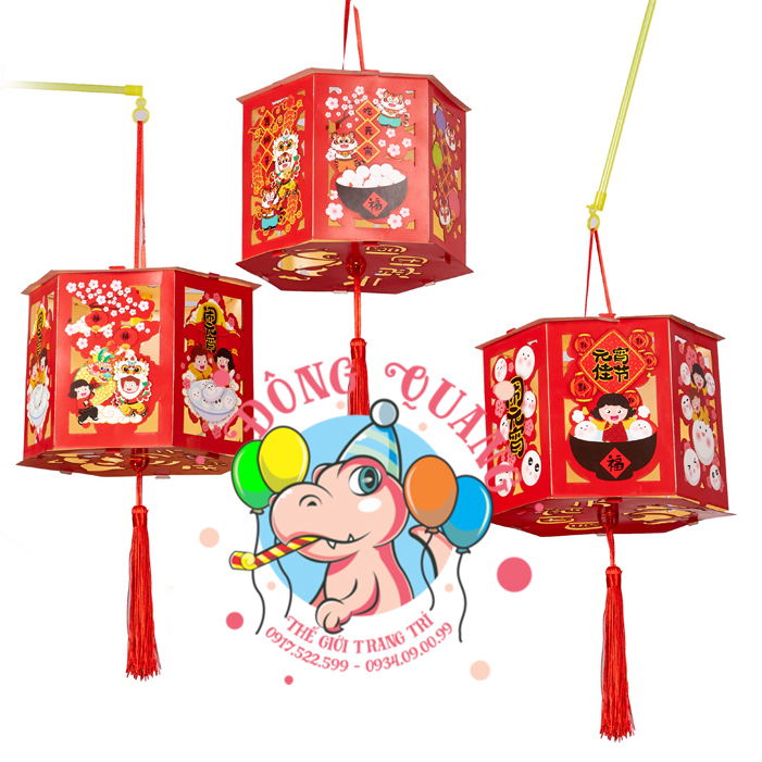 Lồng đèn giấy lục giác