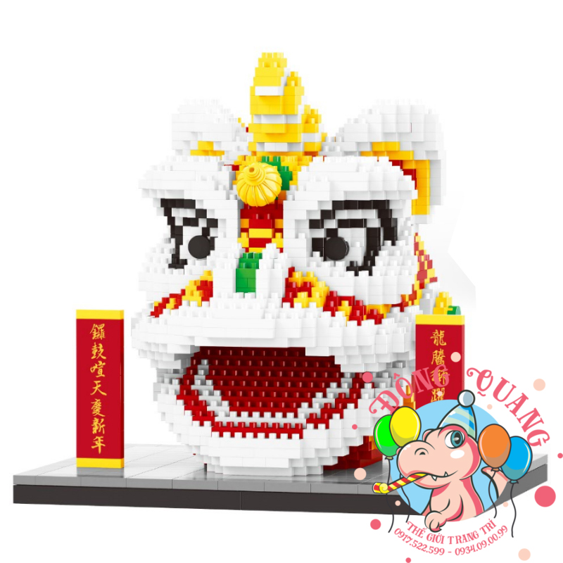 Mô hình Lân lắp ráp 3