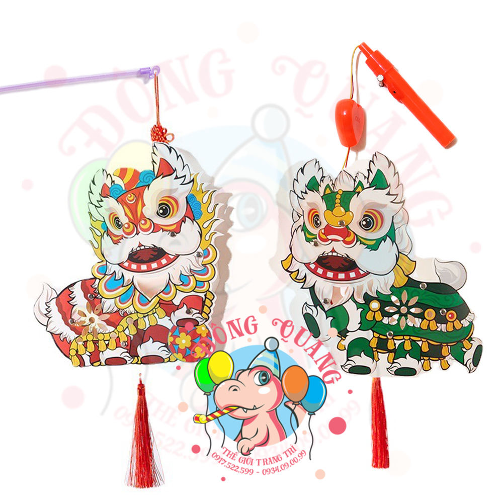 Lồng đèn Lân 2 mặt