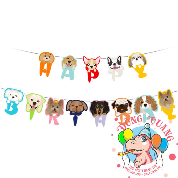 Dây chữ Happy Birthday 2