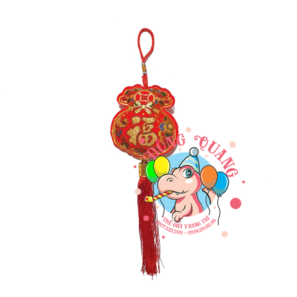 Dây treo túi thơm hầu bao chữ phúc