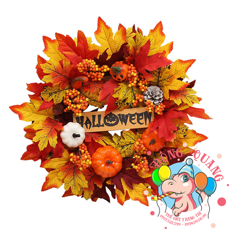 Vòng trang trí Halloween 1