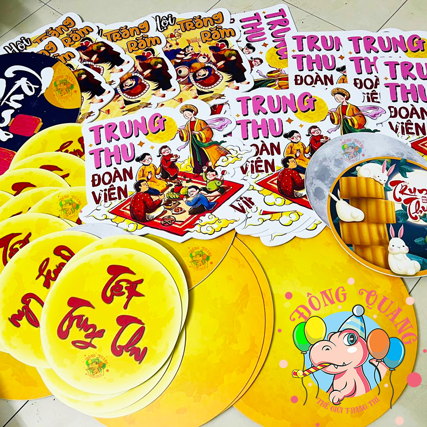 Bảng fomex trang trí Trung thu