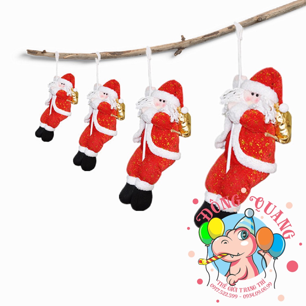 Ông già Santa leo dây
