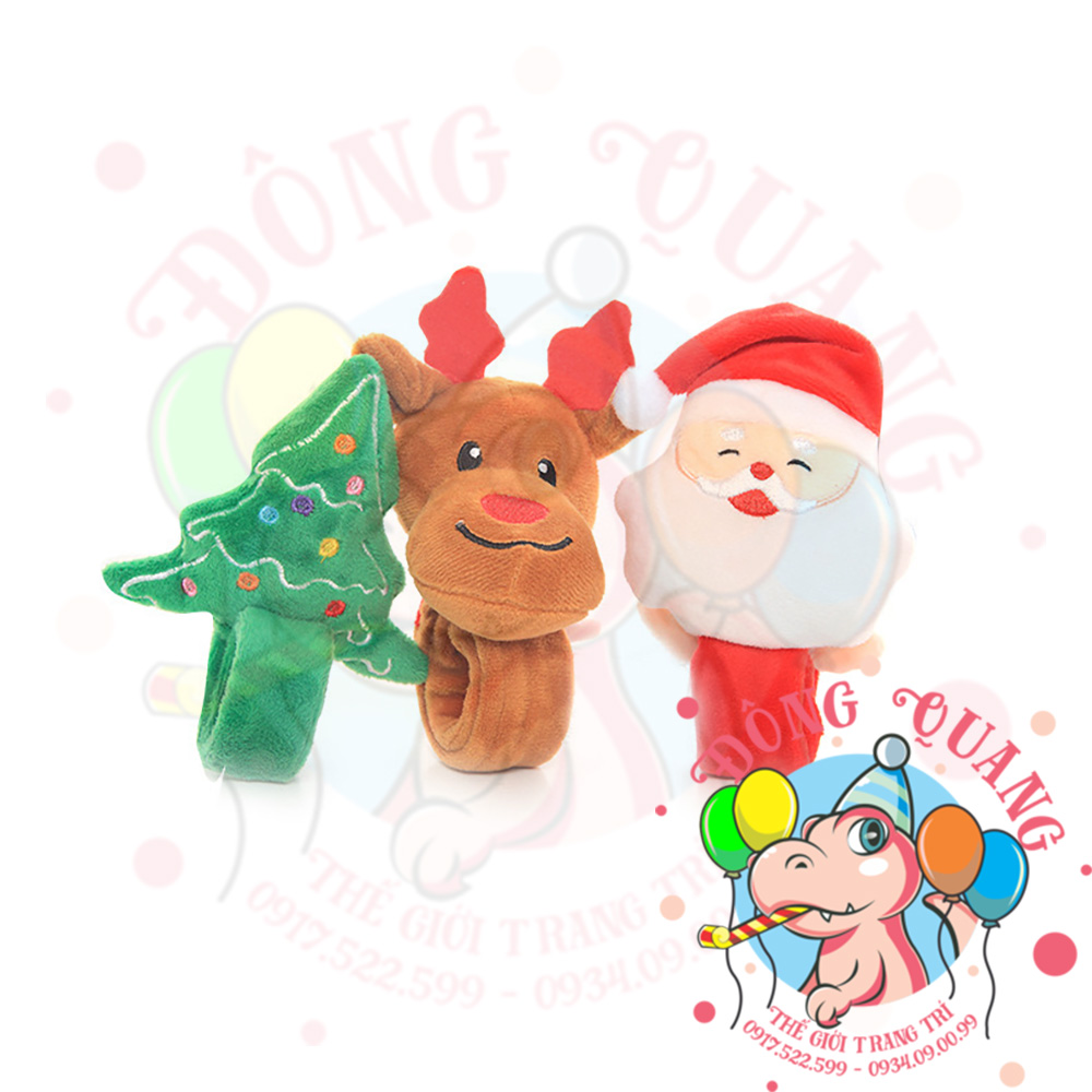 Vòng tay Giáng sinh tự cuốn (3 mẫu)