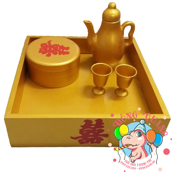 Khay trà rượu (mẫu 2)