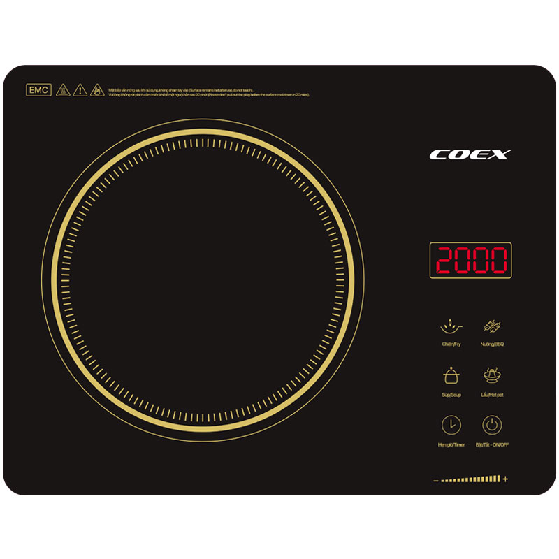 Bếp hồng ngoại cảm ứng Coex CI-3483P (2000W)