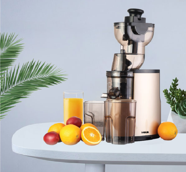 Thưởng thức những ly nước ép tươi mát cùng Máy ép chậm đa năng Roler RS-4417