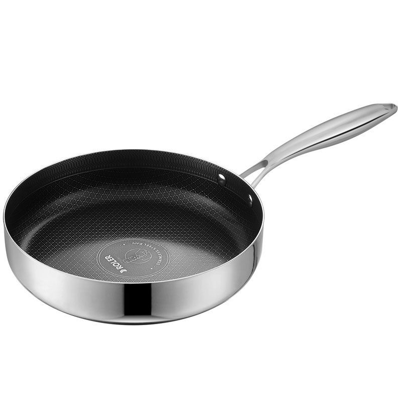 Chảo inox 304 liền khối Roler RFP-1114SN3.24