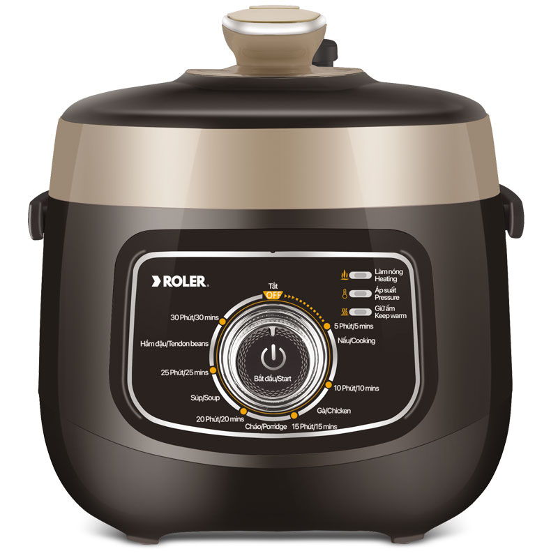 Nồi áp suất điện ROLER RP-2121 2.5 lít
